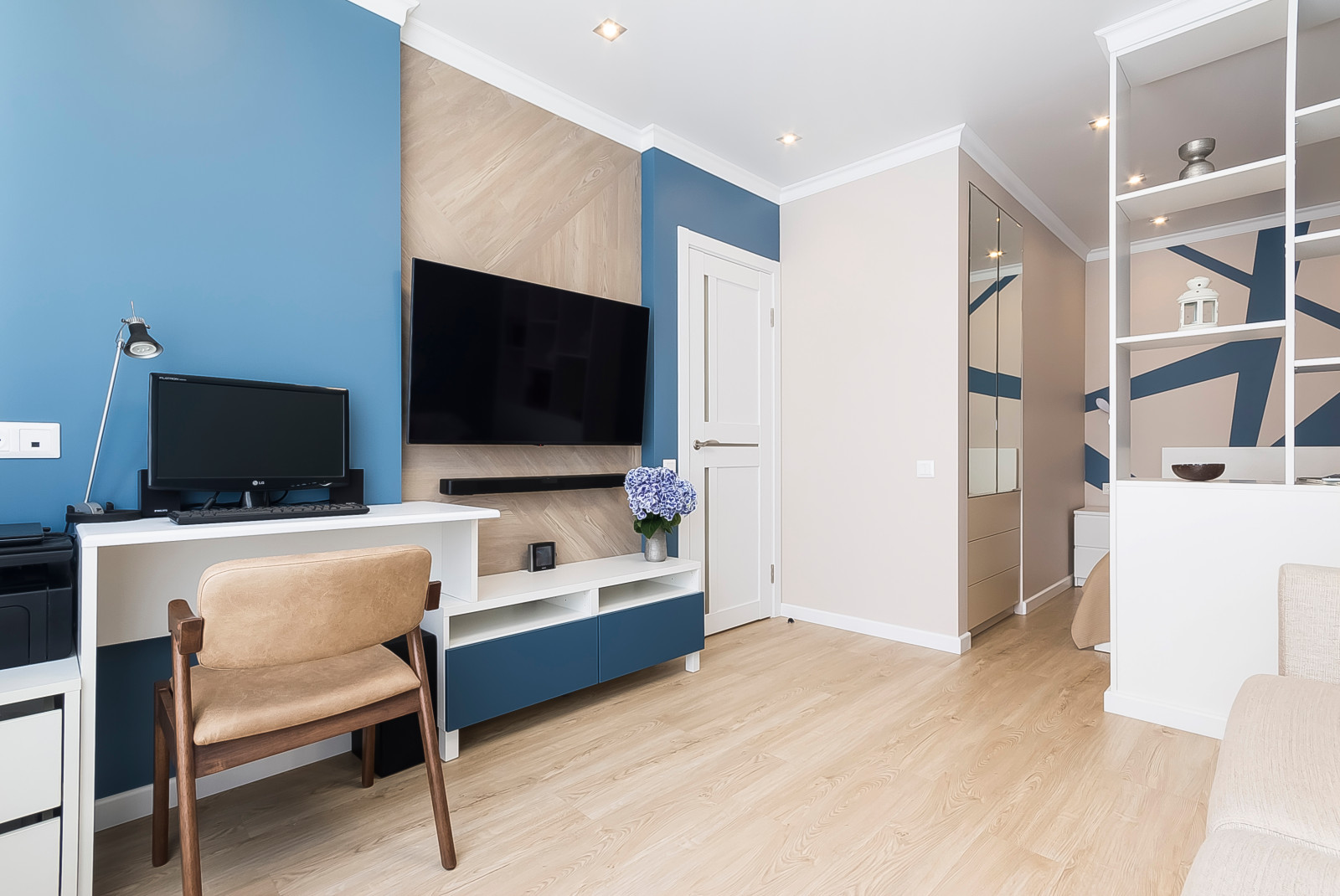 Ремонт по дизайн-проекту 1-х комнатной квартиры в ЖК "Симфония ", г.Краснодар