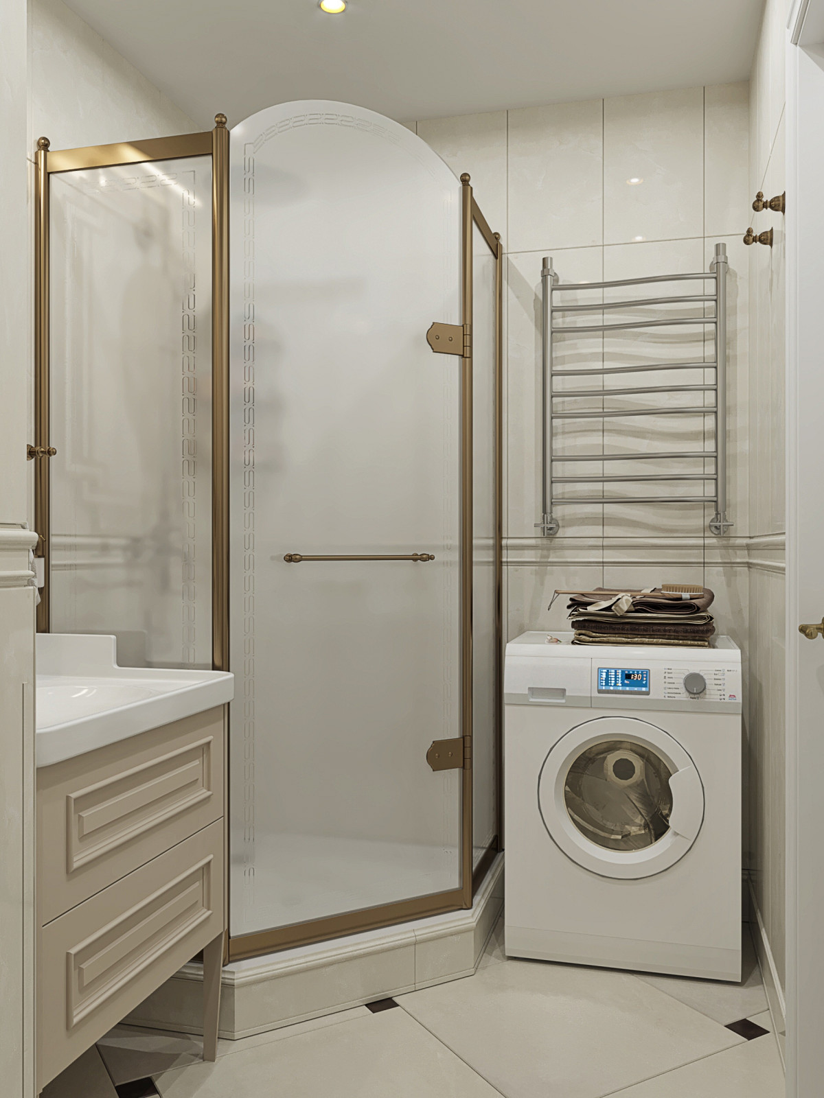 Обложка проекта: Проект 2-х комнатной квартиры в классическом стиле