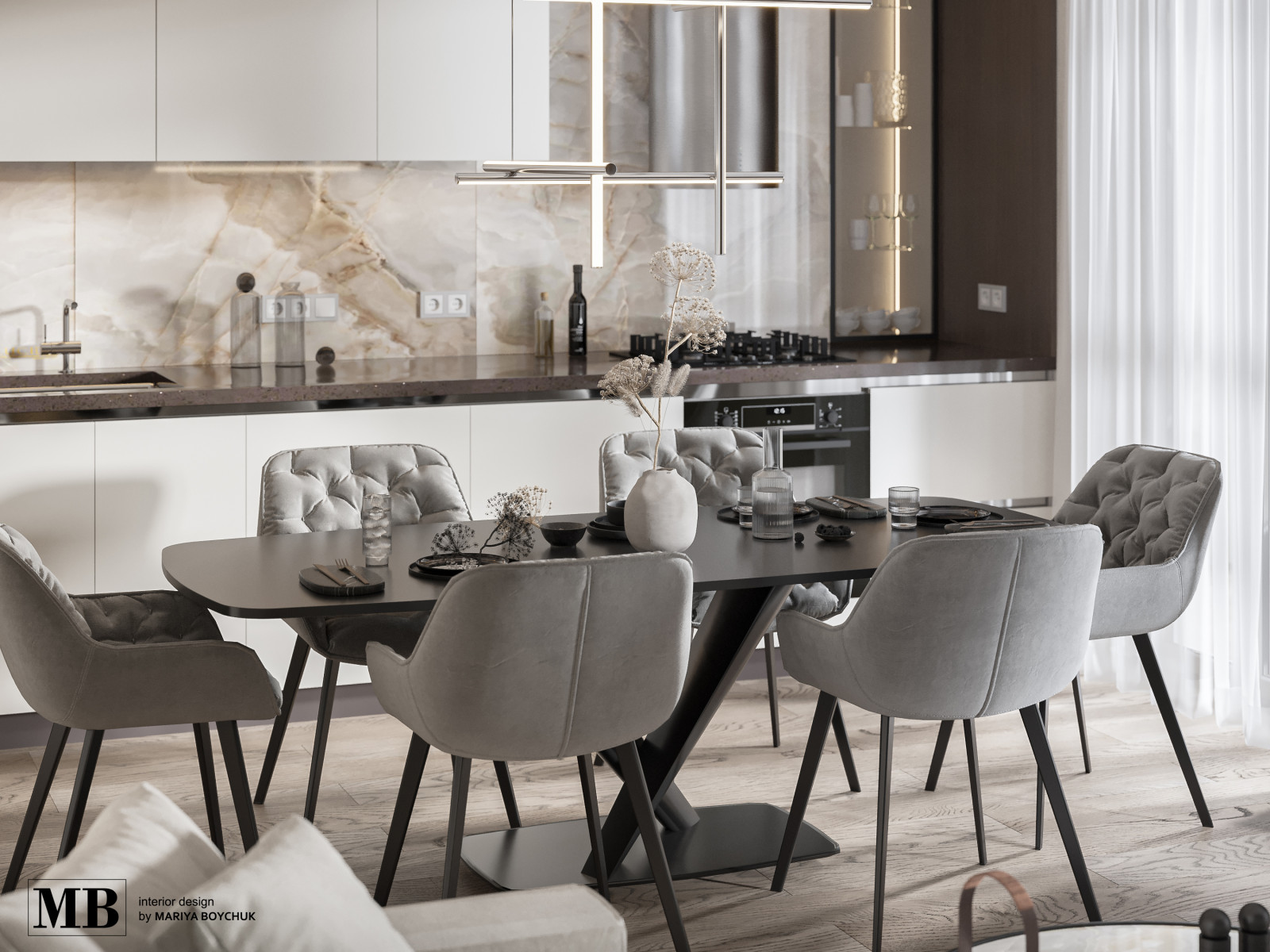 дизайн пентхауса в Зеленоградске