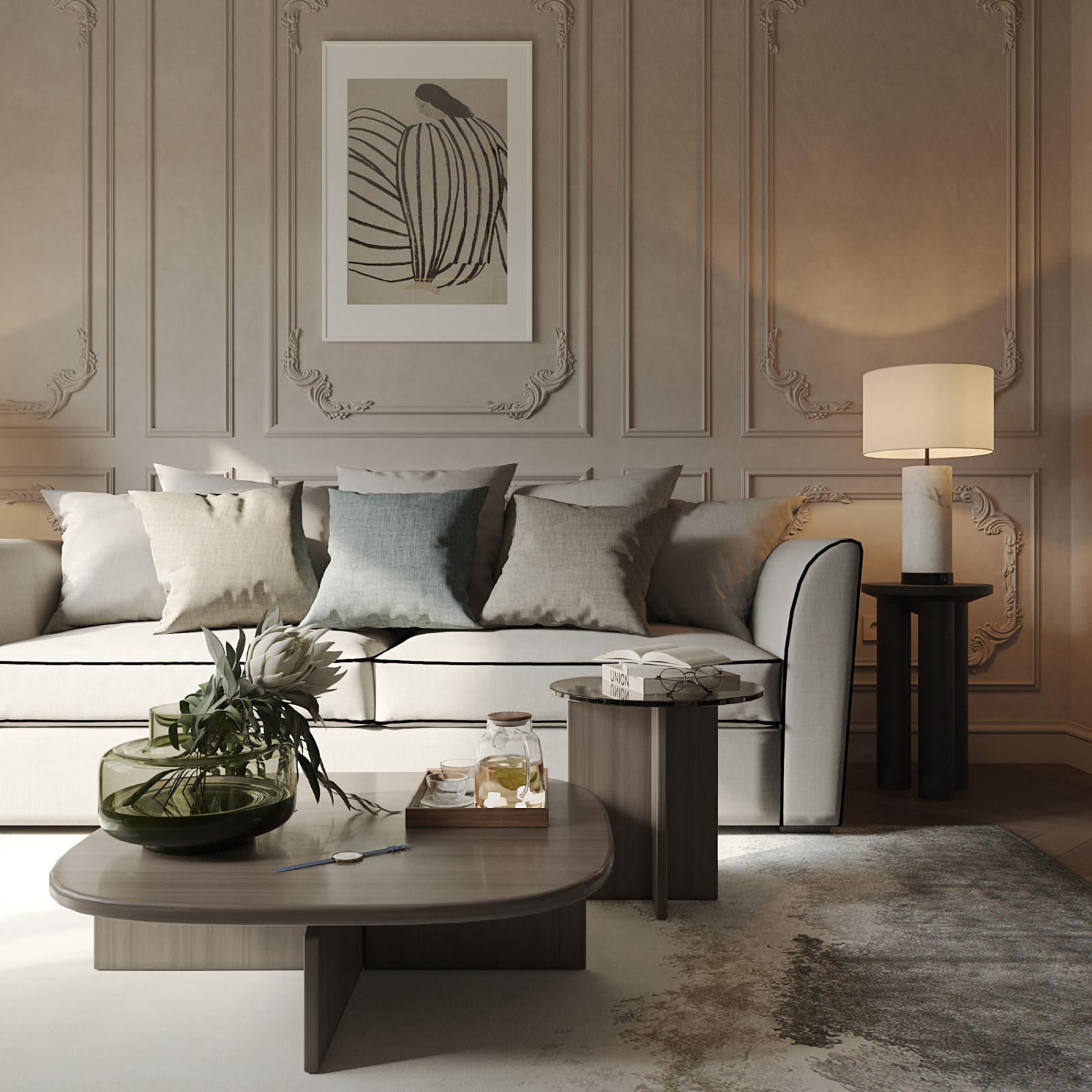 Обложка проекта: Частная 2х комнатная квартира ЖК ТИШИНКА