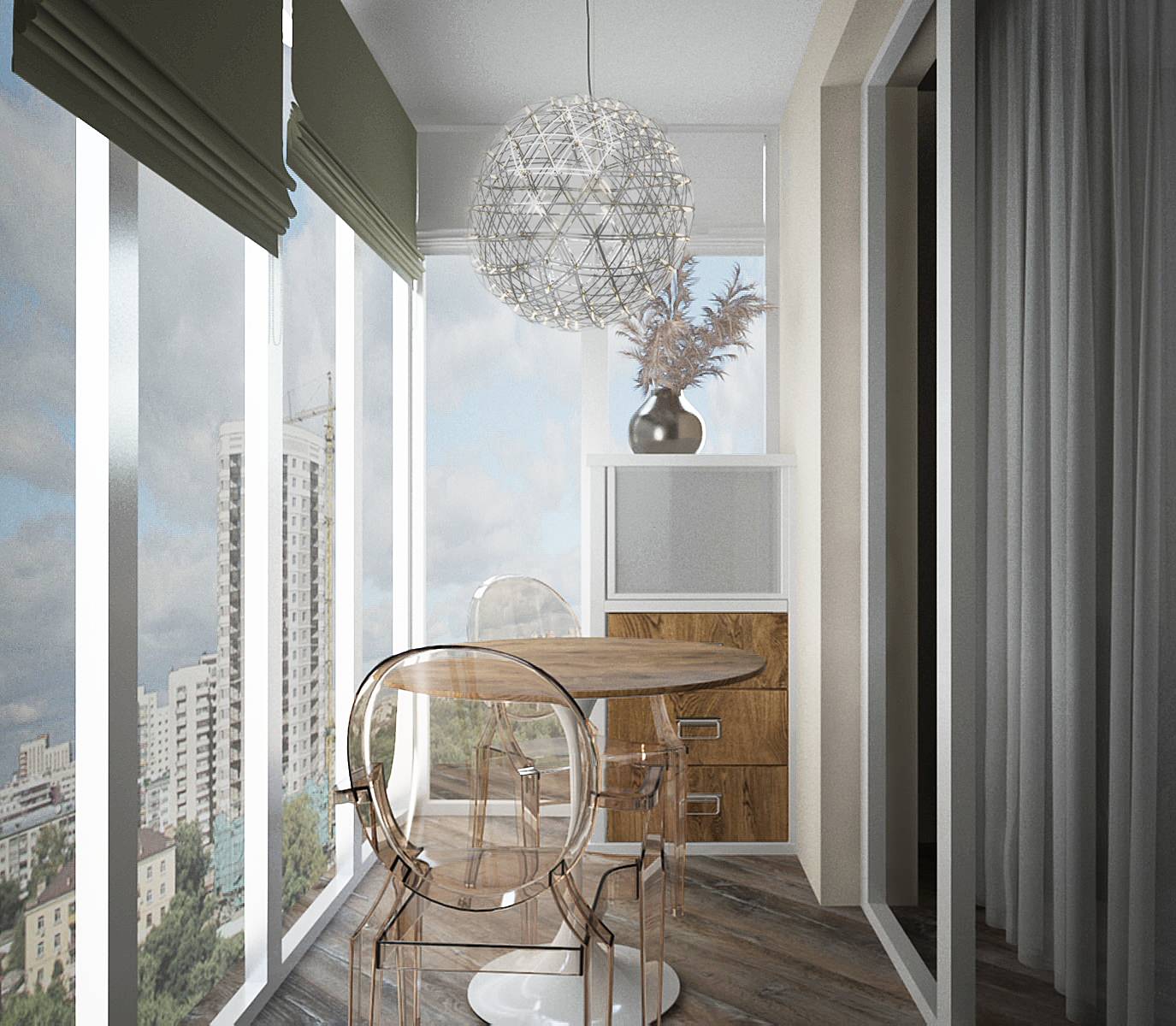 Обложка проекта: "Лофт", 105 кв. в ЖК "Гринада", 2019 г.