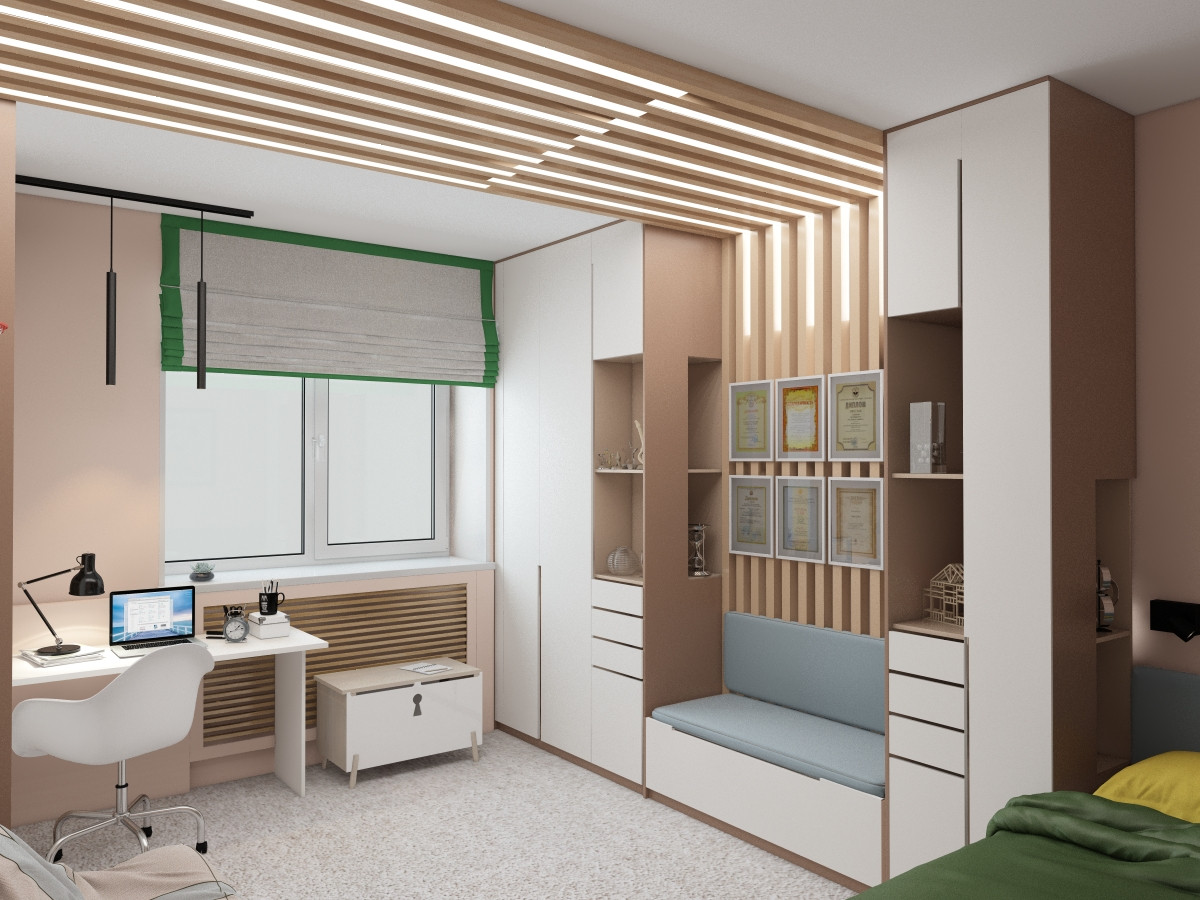 Квартира для семьи с тремя детьми