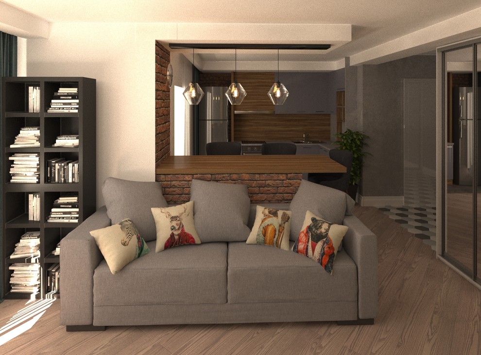 Обложка проекта: Квартира для холостяка