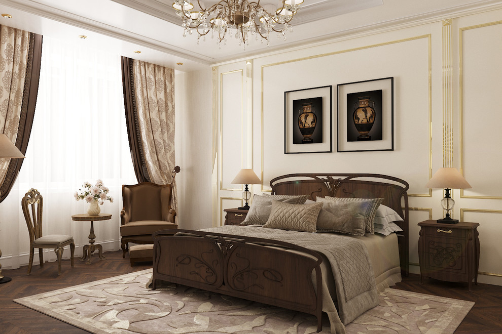 Роскошный интерьер загородного дома