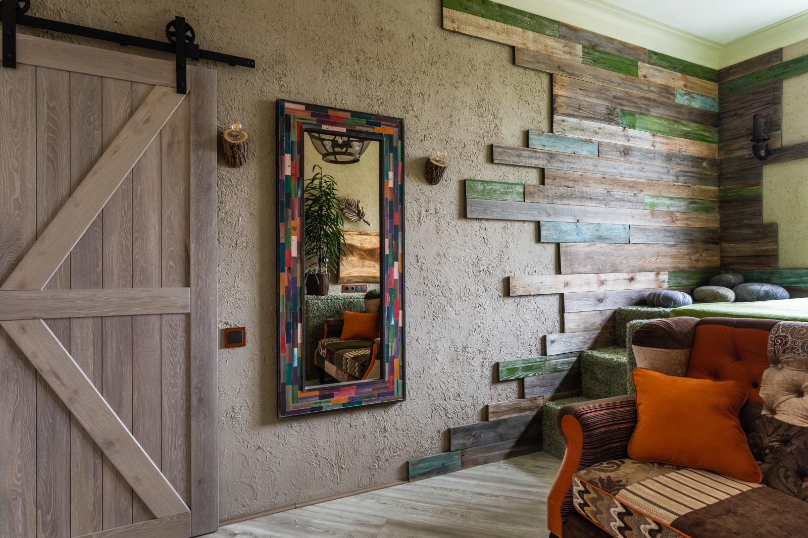 Необычная квартира в стиле Бохо Шик