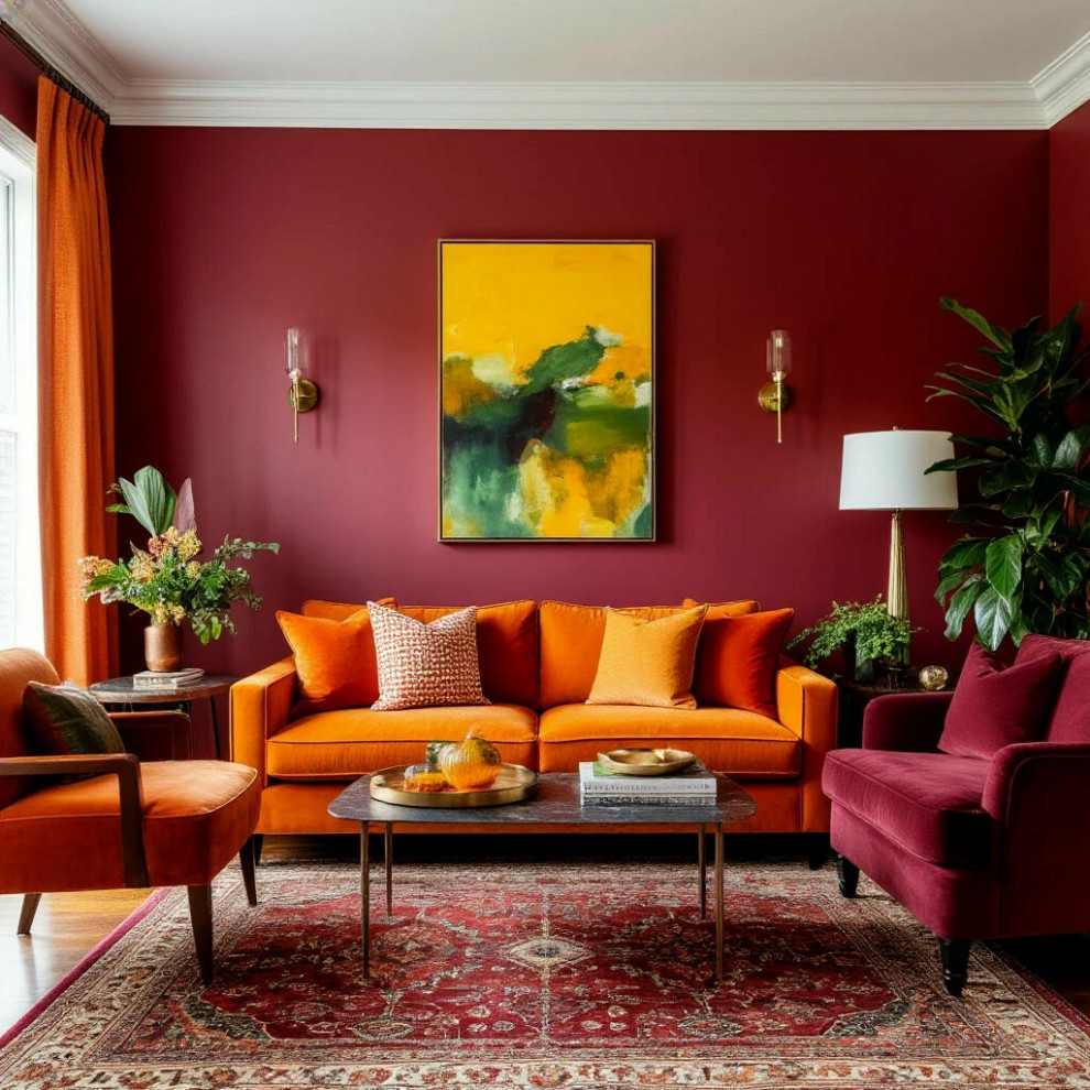 Золотая осень в интерьере