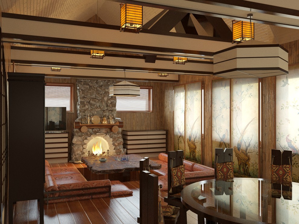 Баня в восточном стиле