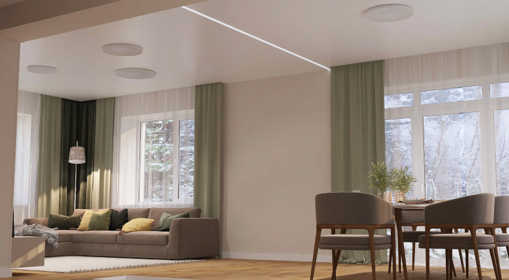 Обложка проекта: Частный дом, Коттеджный поселок Скандинавия, Новосибирск