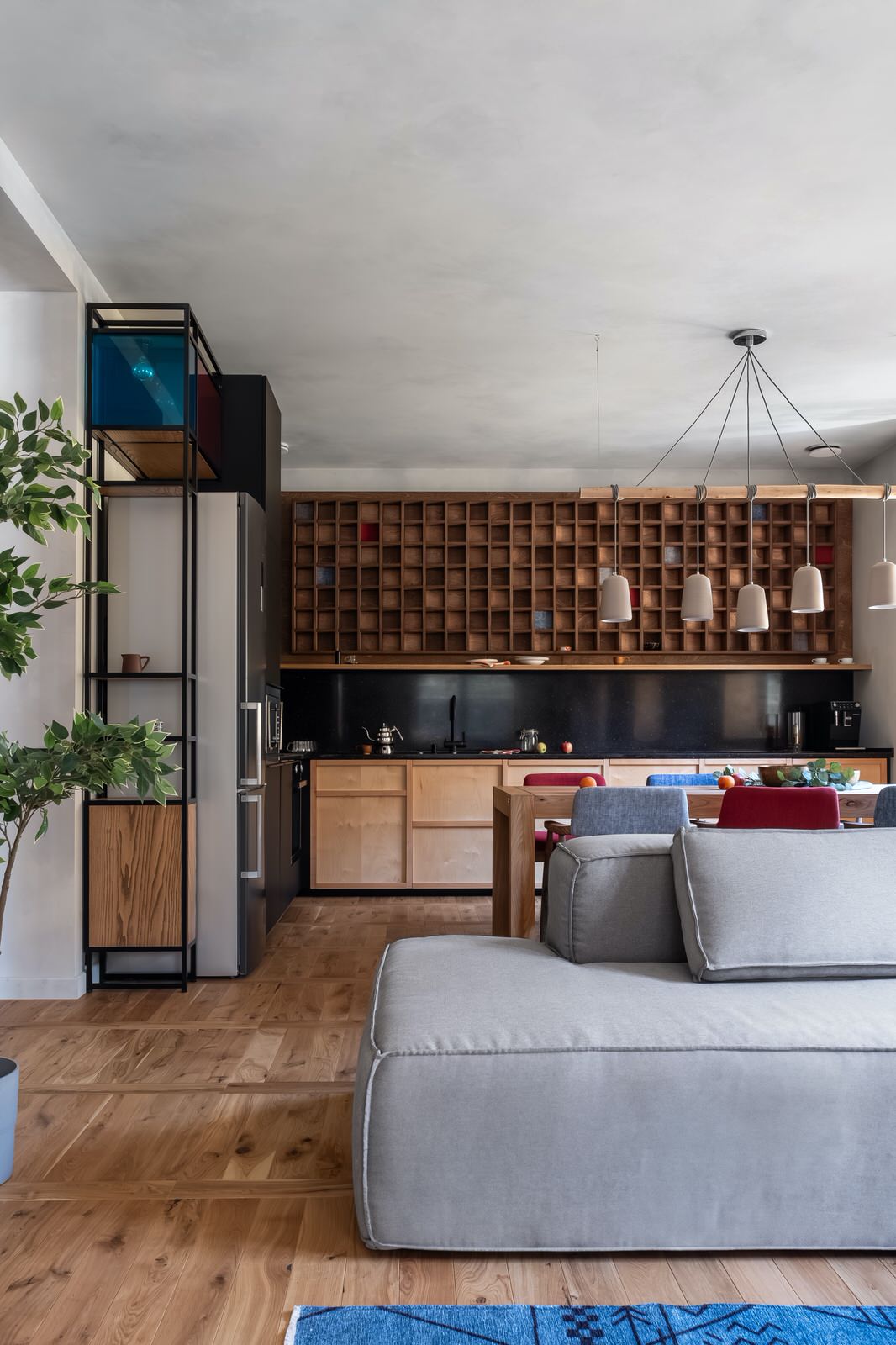 Дизайн интерьера частного дома в стиле этно-панк