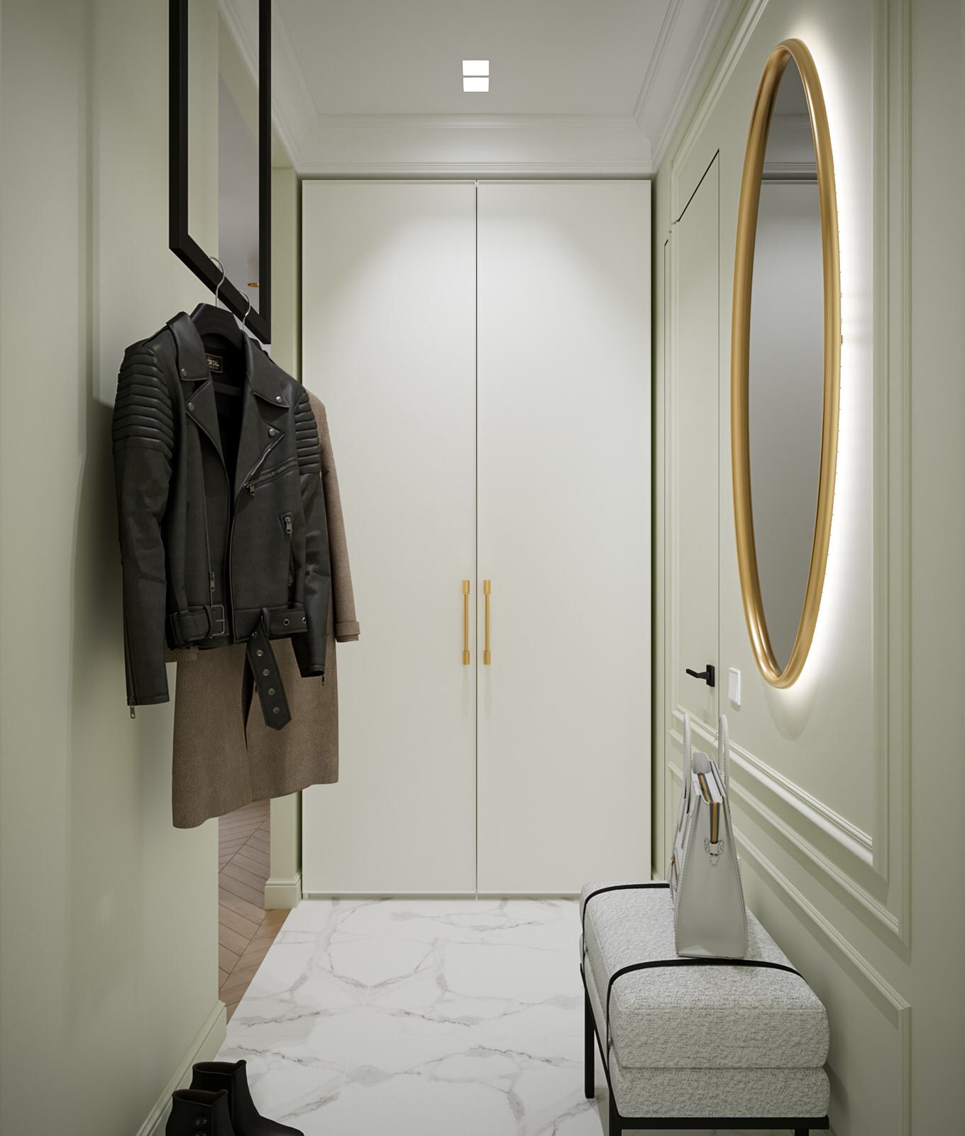 Современный интерьер с элементами классики