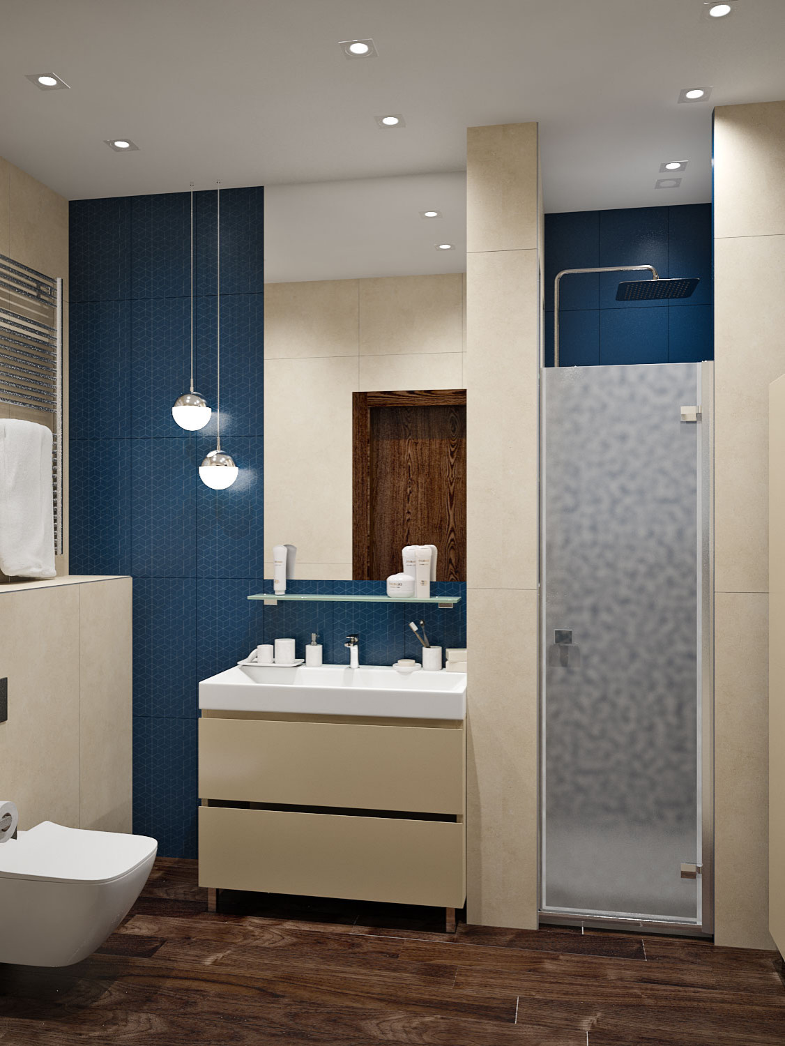 Проект трехкомнатной квартиры в ЖК Тушино 2018