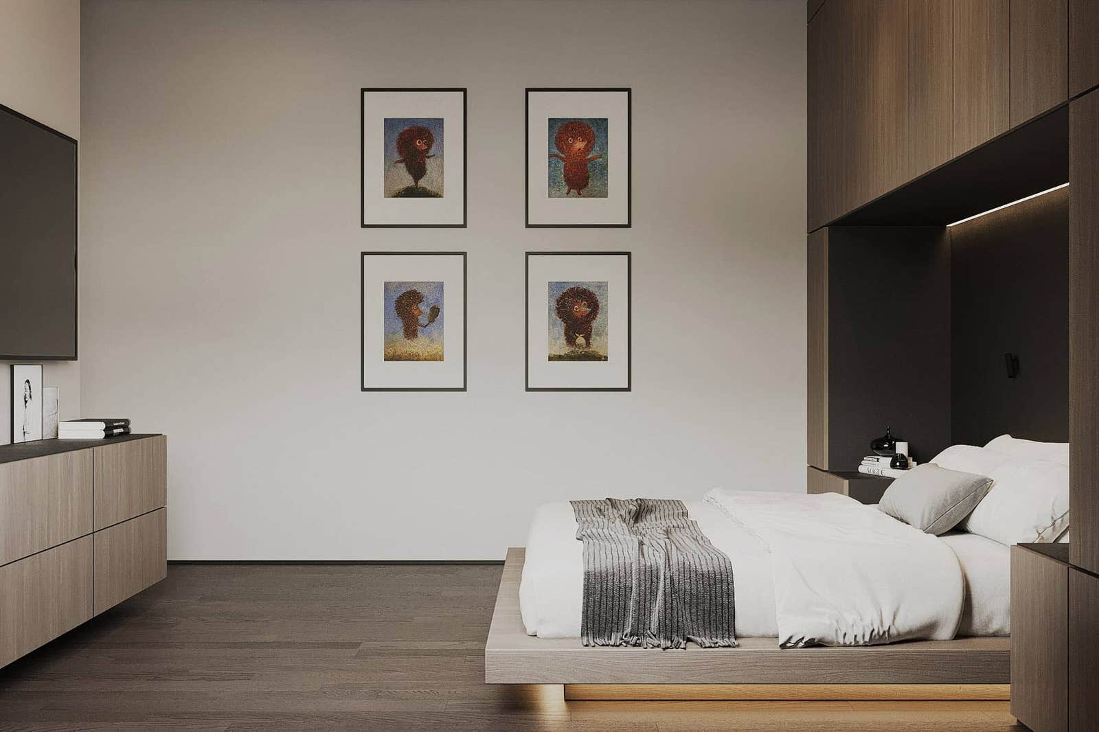 Дизайн и ремонт квартиры в ЖК «Лайм» — Этюд в кофейных тонах