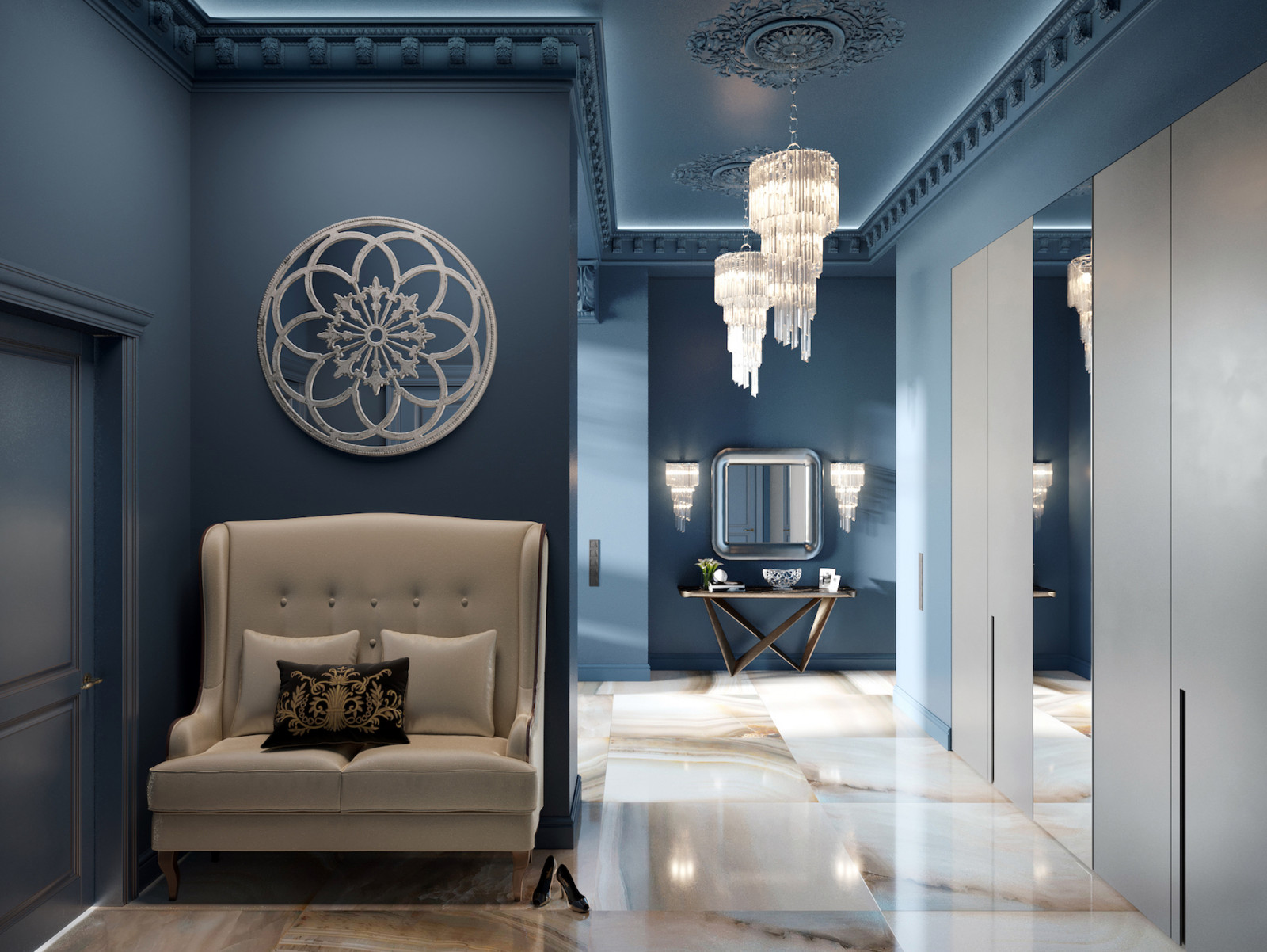 Квартира 200 м² в ЖК «Riverside»