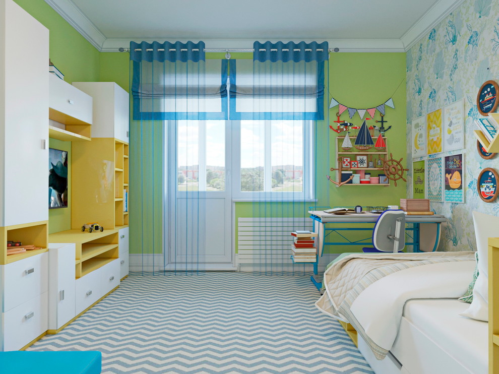 Квартира в Средиземноморском стиле 60м2