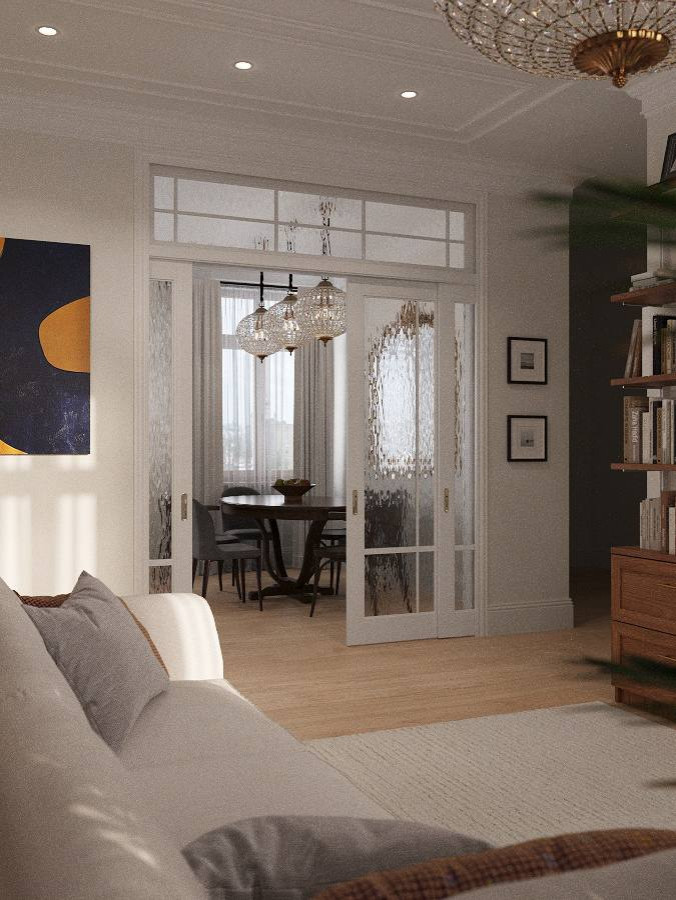 Обложка проекта: Чистые Пруды, квартира 96 метров