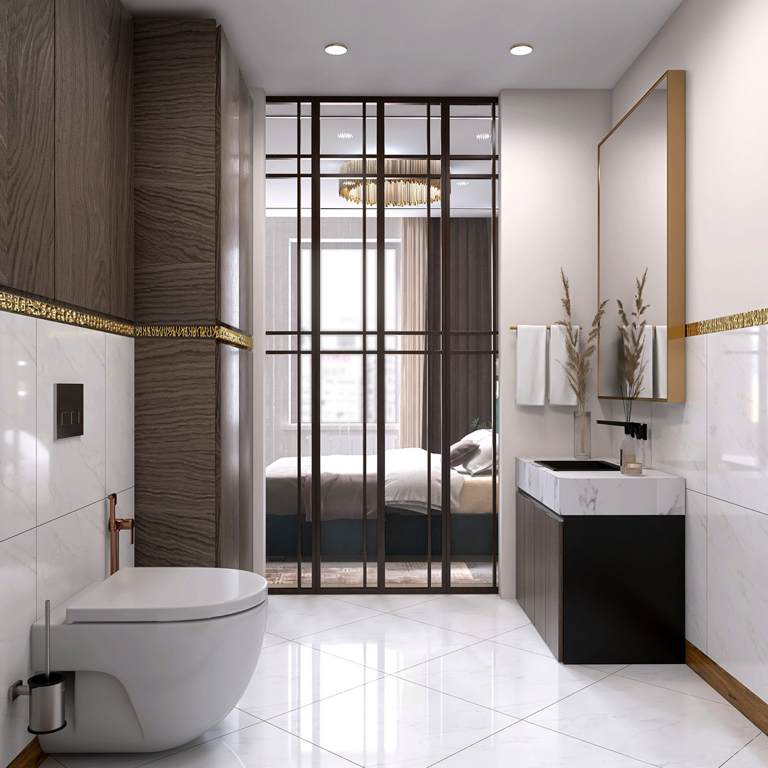 санузел мастер спальни