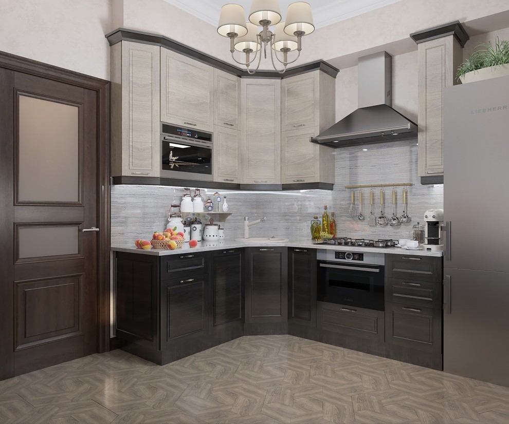 A Project of Interiors at private flat at Moscow (Stalinist House)