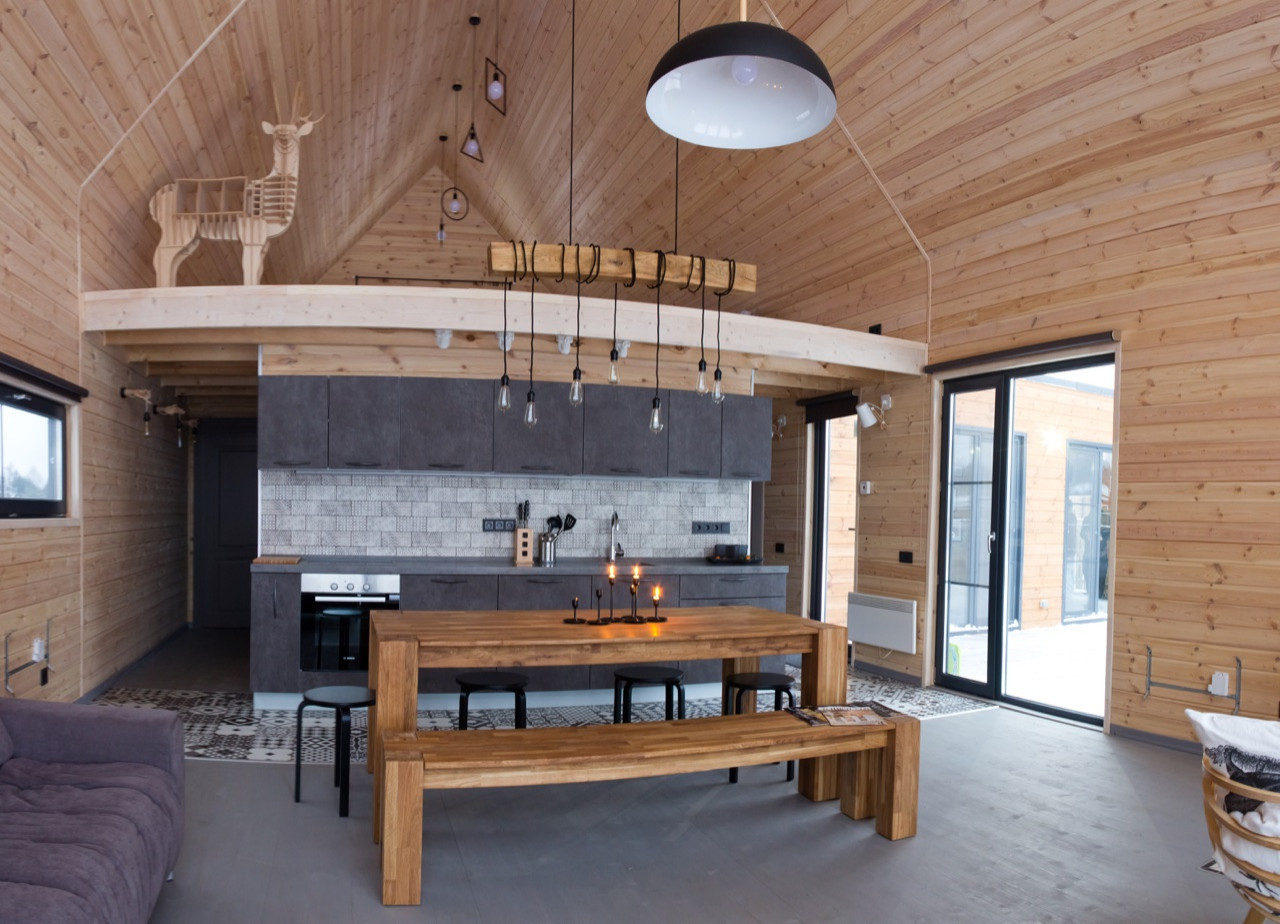 Дом в амбарном стиле