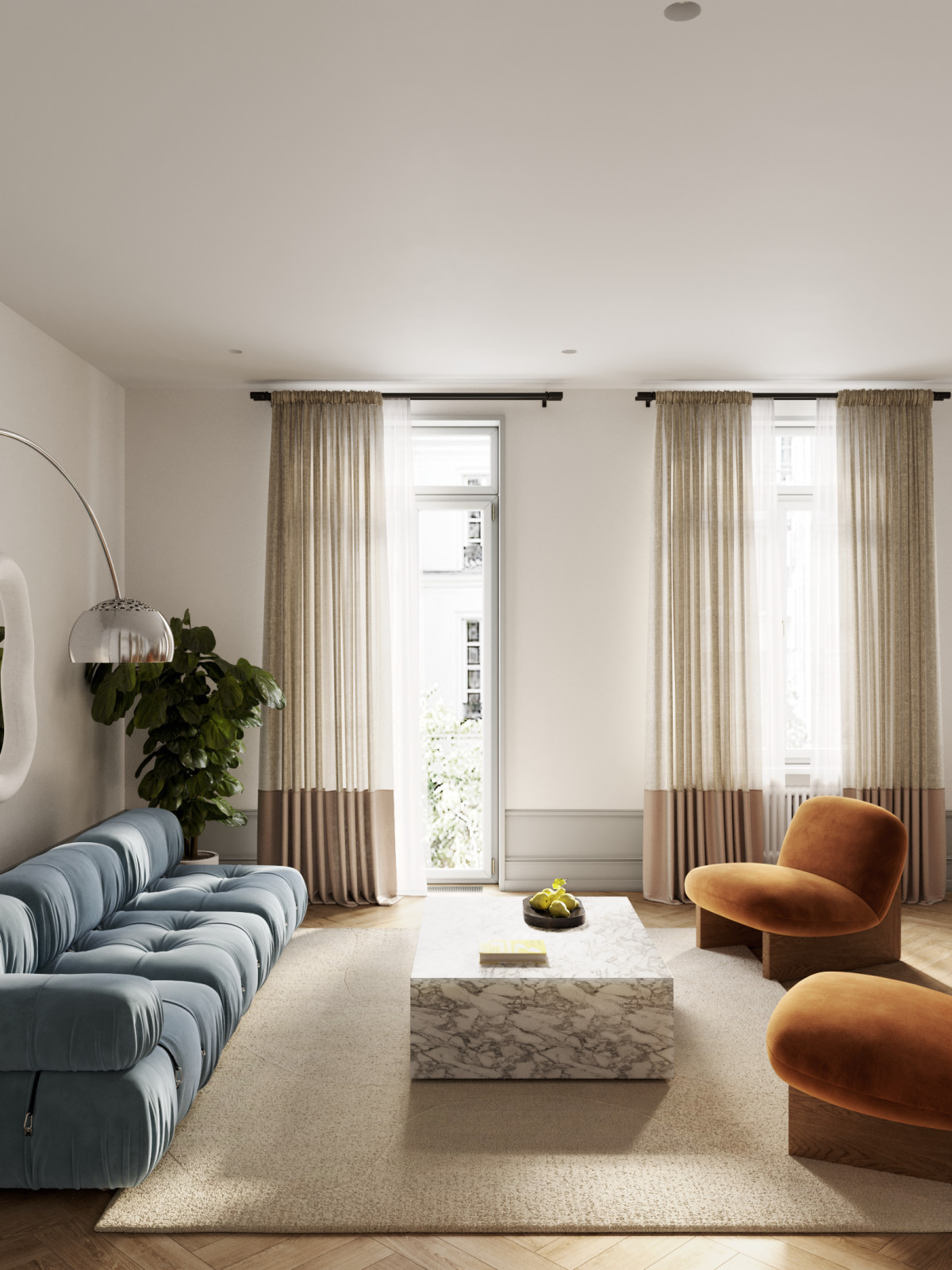 Квартира 170 м2 в Пресненском районе