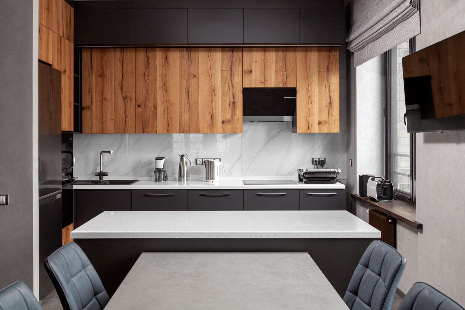 Ремонт кухни-гостиной