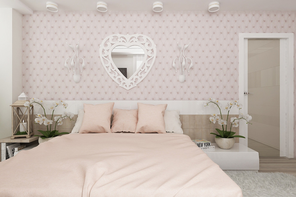 Розовая спальня