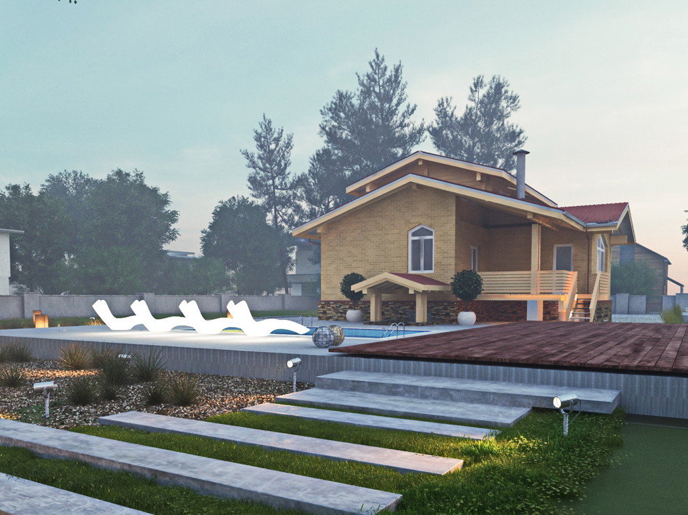 Проект дома в Новосибирске