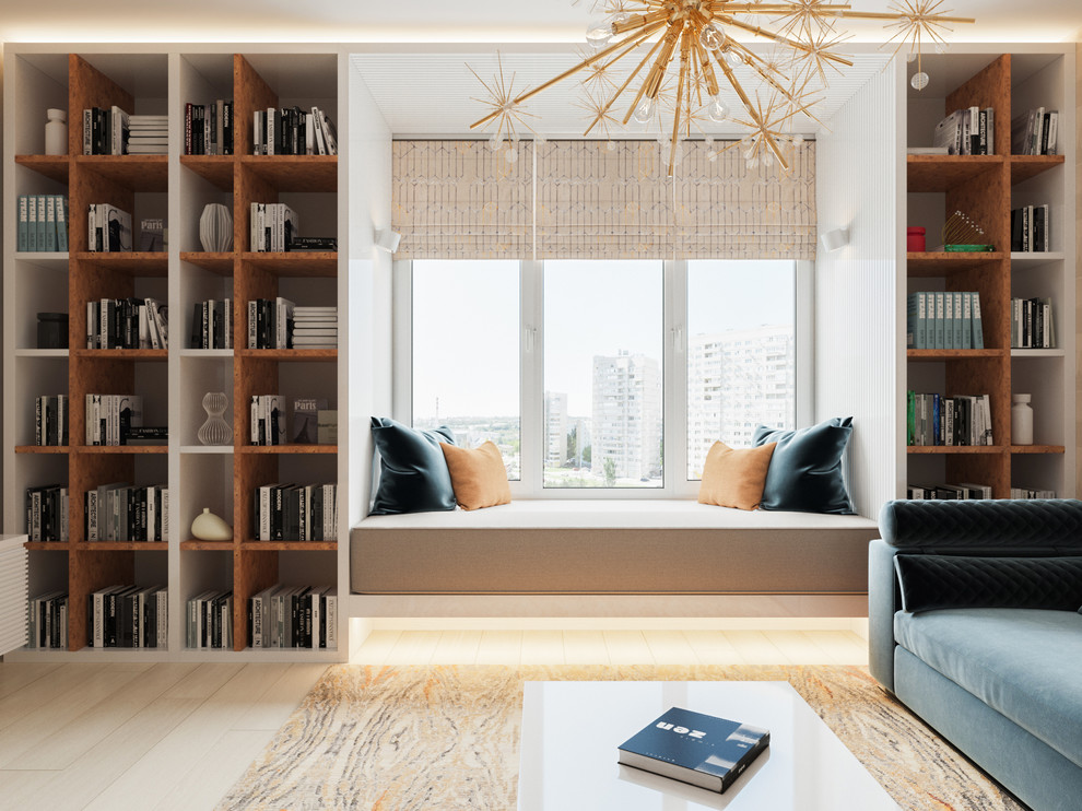 Квартира в теплых тонах