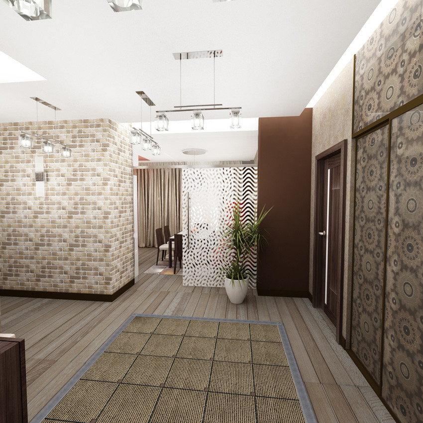 Интерьеры городской квартиры "Принт-модерн"