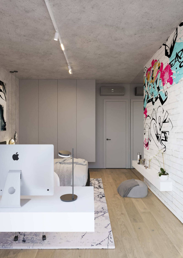 Лофт и облака. Квартира 140 м2 в центре города