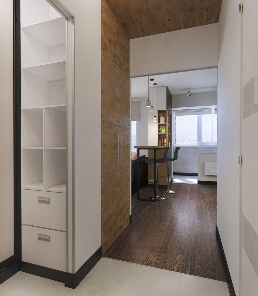 Минималистичный дизайн интерьера квартиры в современном стиле