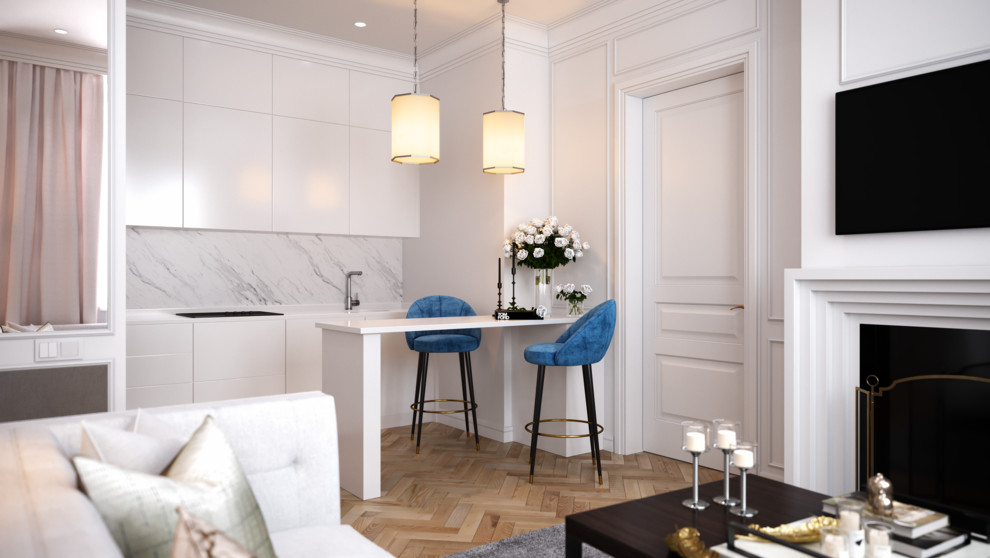 Утро в Париже