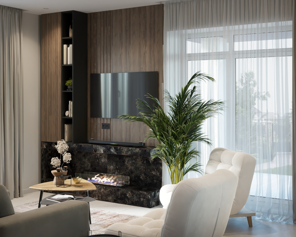 Проект части дома в Подмосковье 155 кв.м