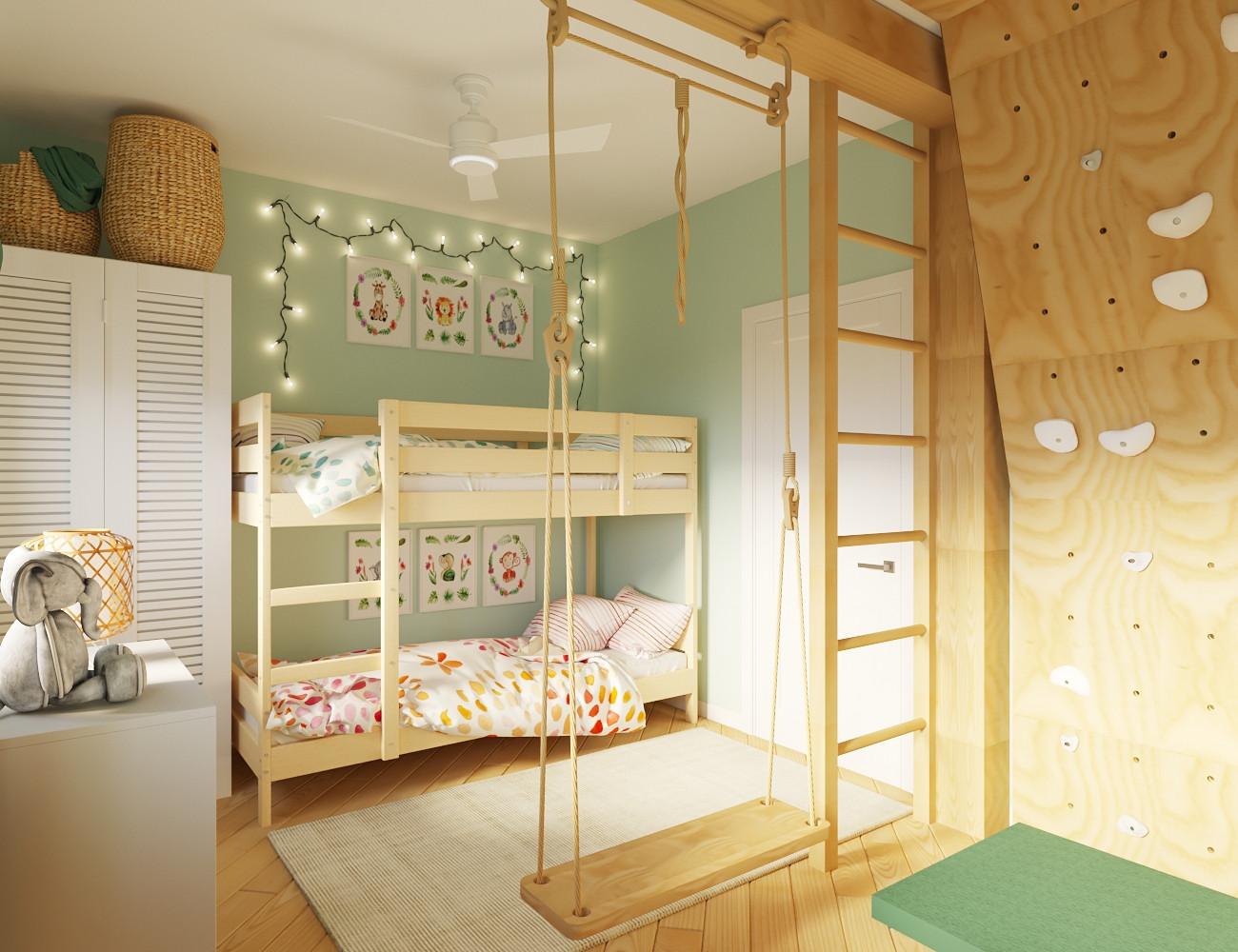 Детская комната для погодок