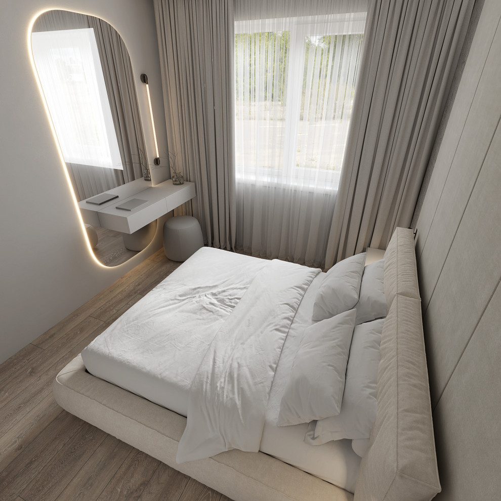 Геометрия комфорта. Квартира в современном стиле: 3-комнатная квартира 86 м2