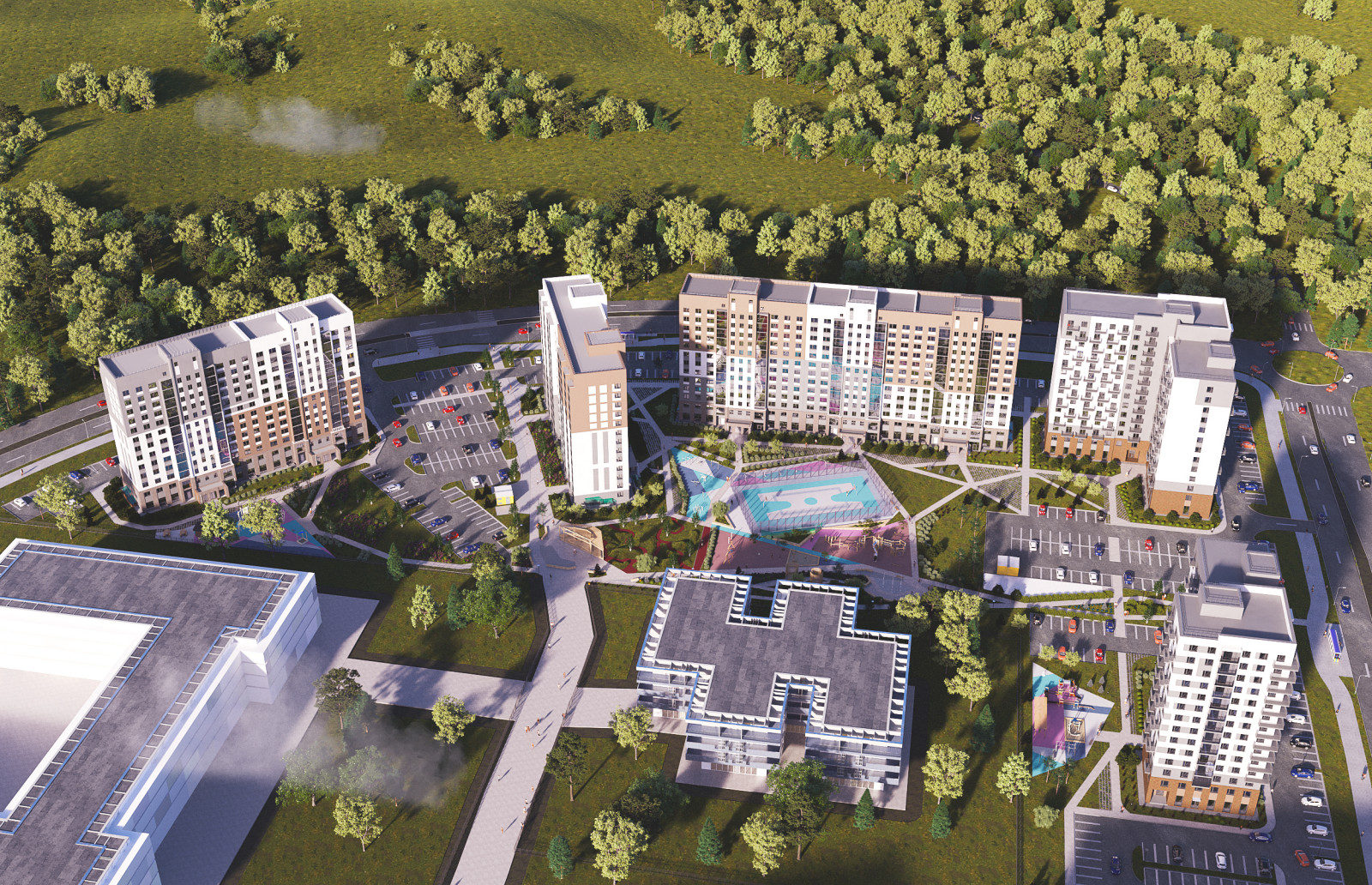 Обложка проекта: ЖК Клюквенный Новосибирск