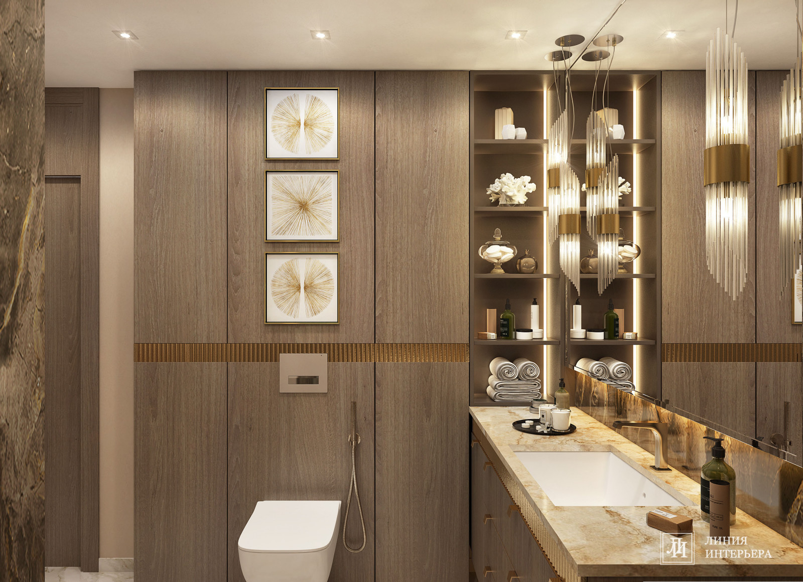 Дизайн интерьера 2-х уровневой квартиры