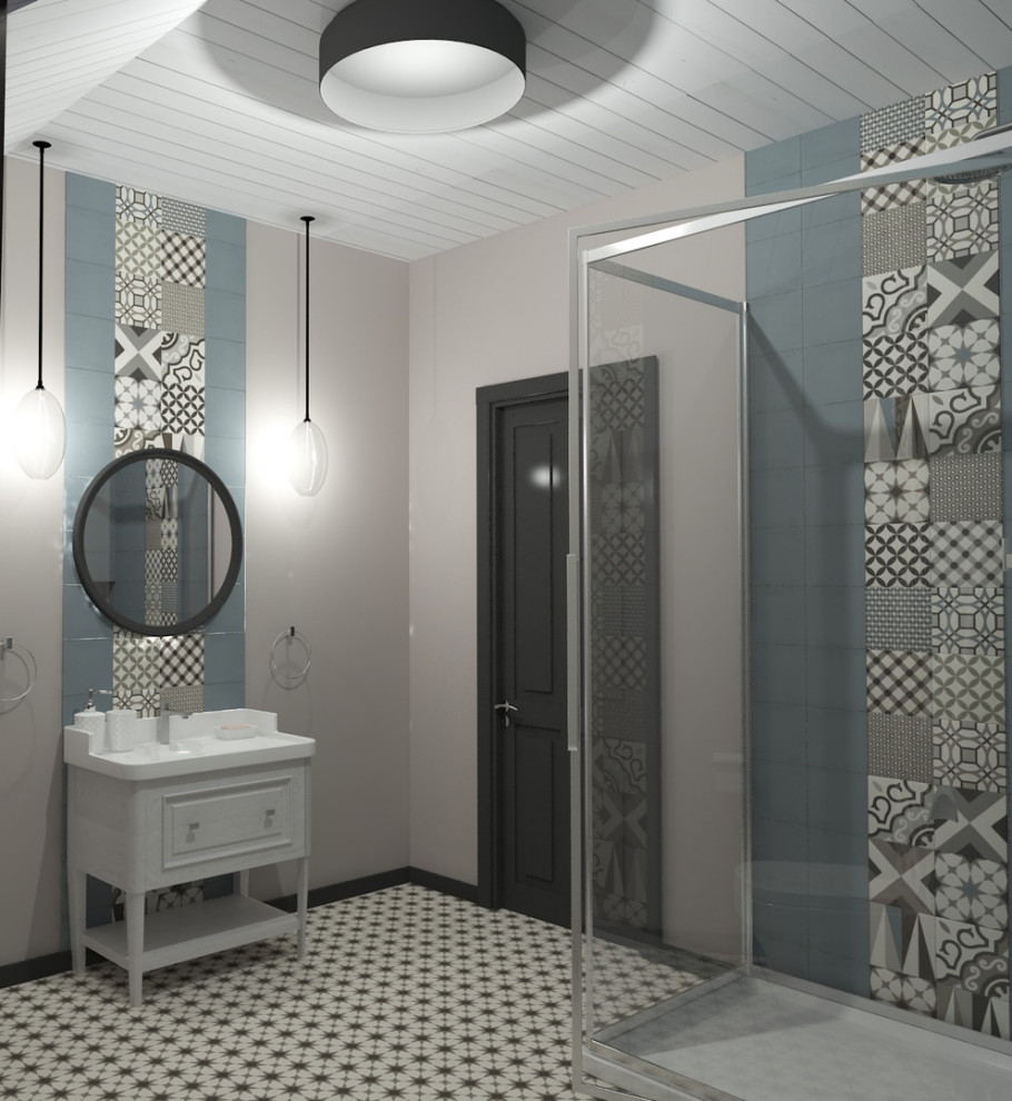 Санузел на втором этаже