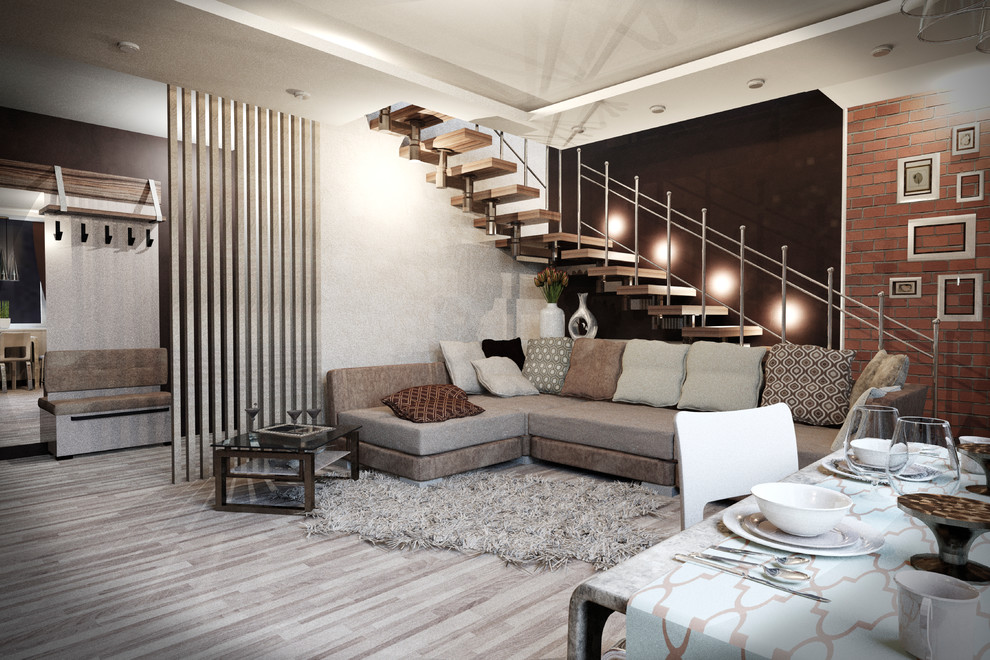 Двухуровневая квартира за городом