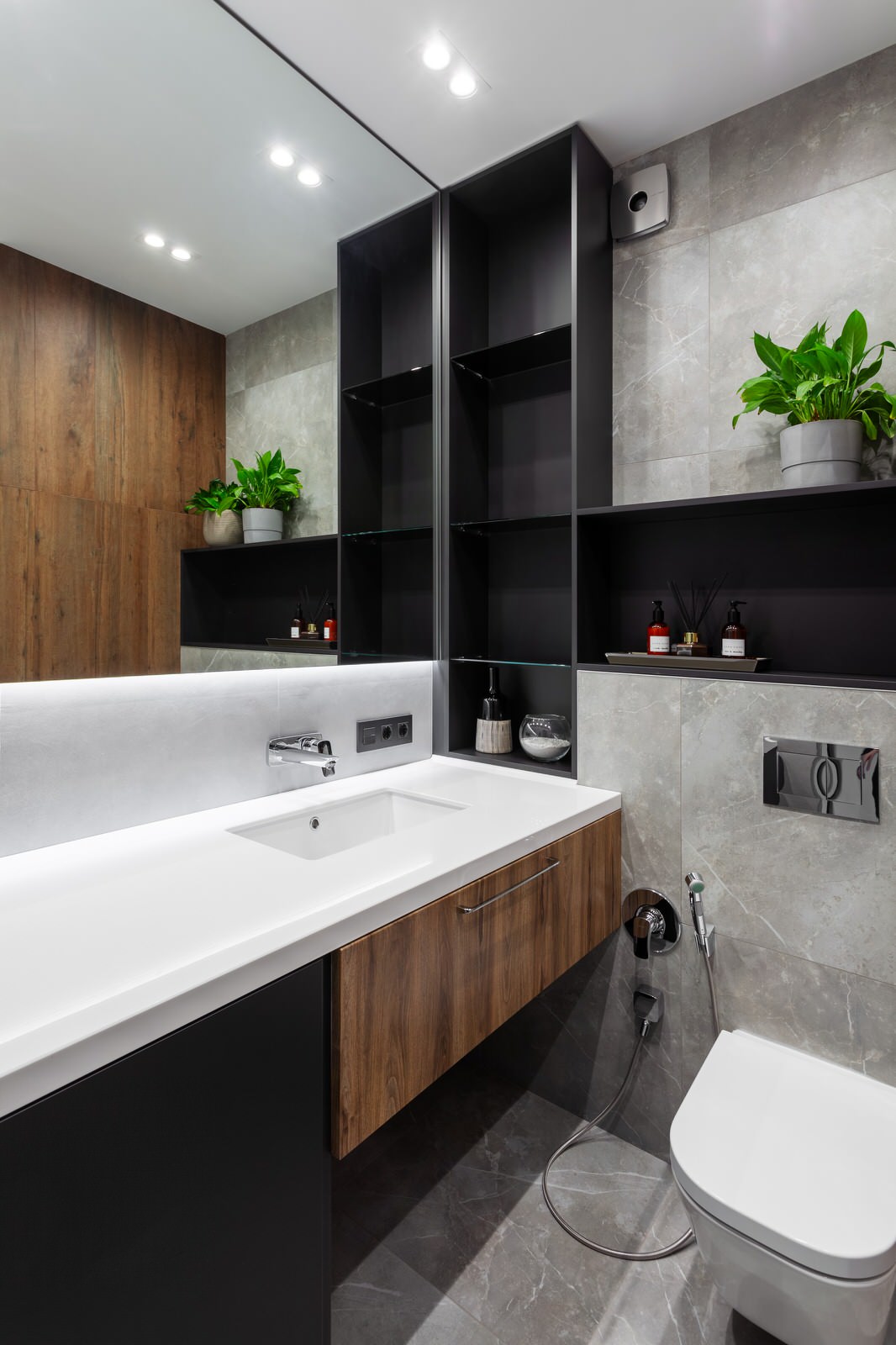 Интерьер квартиры R18-R19 в комплексе апартаментов Radius Central House