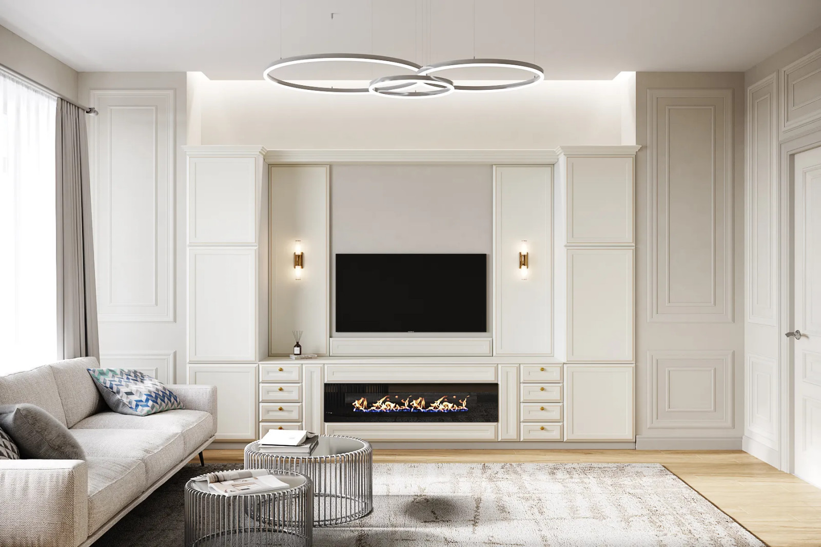 Обложка проекта: Гостиная BELLAGIO