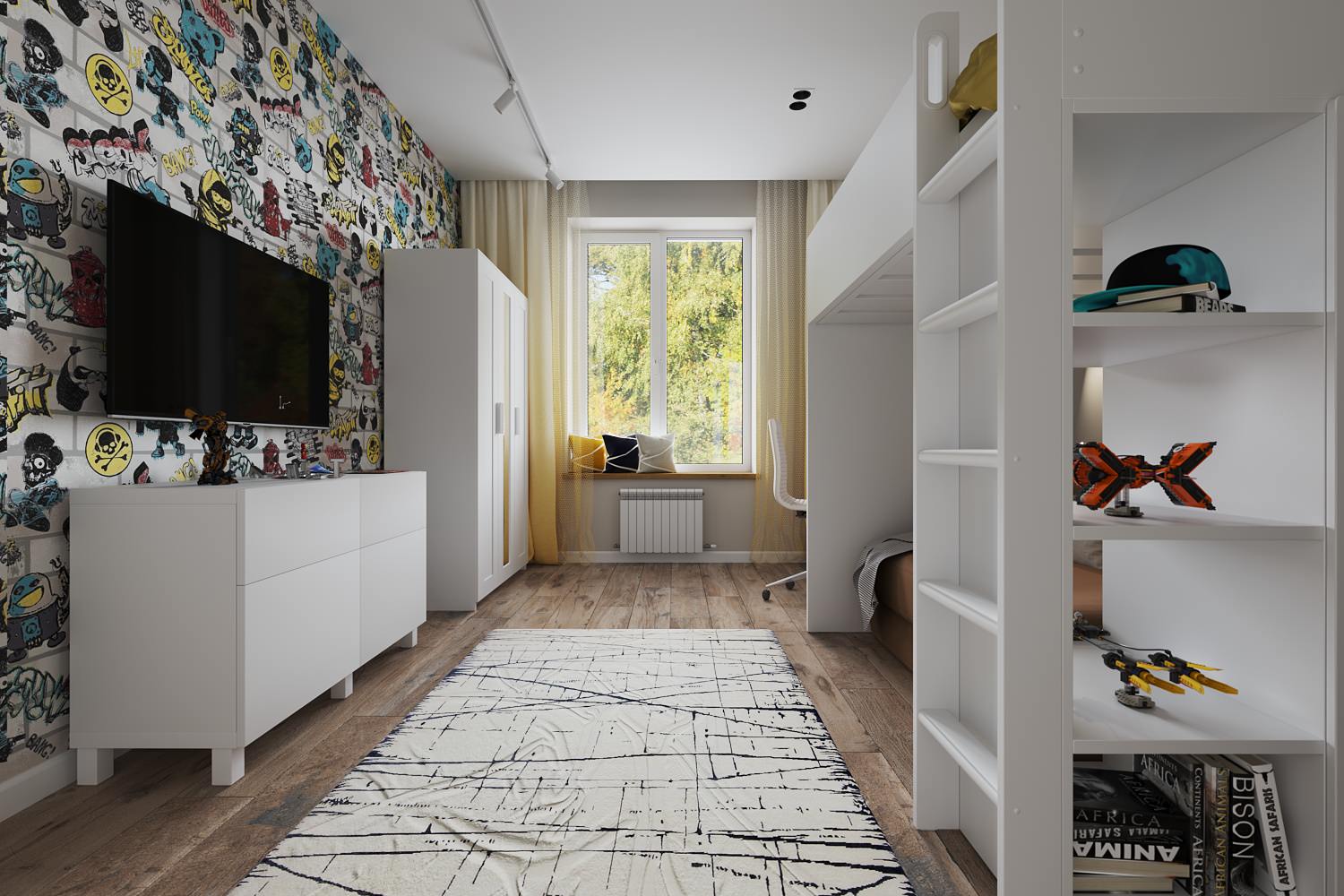 Таунхаус в лесу