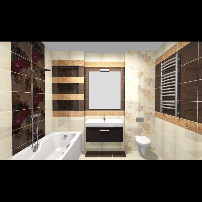 Проекты ванных комнат