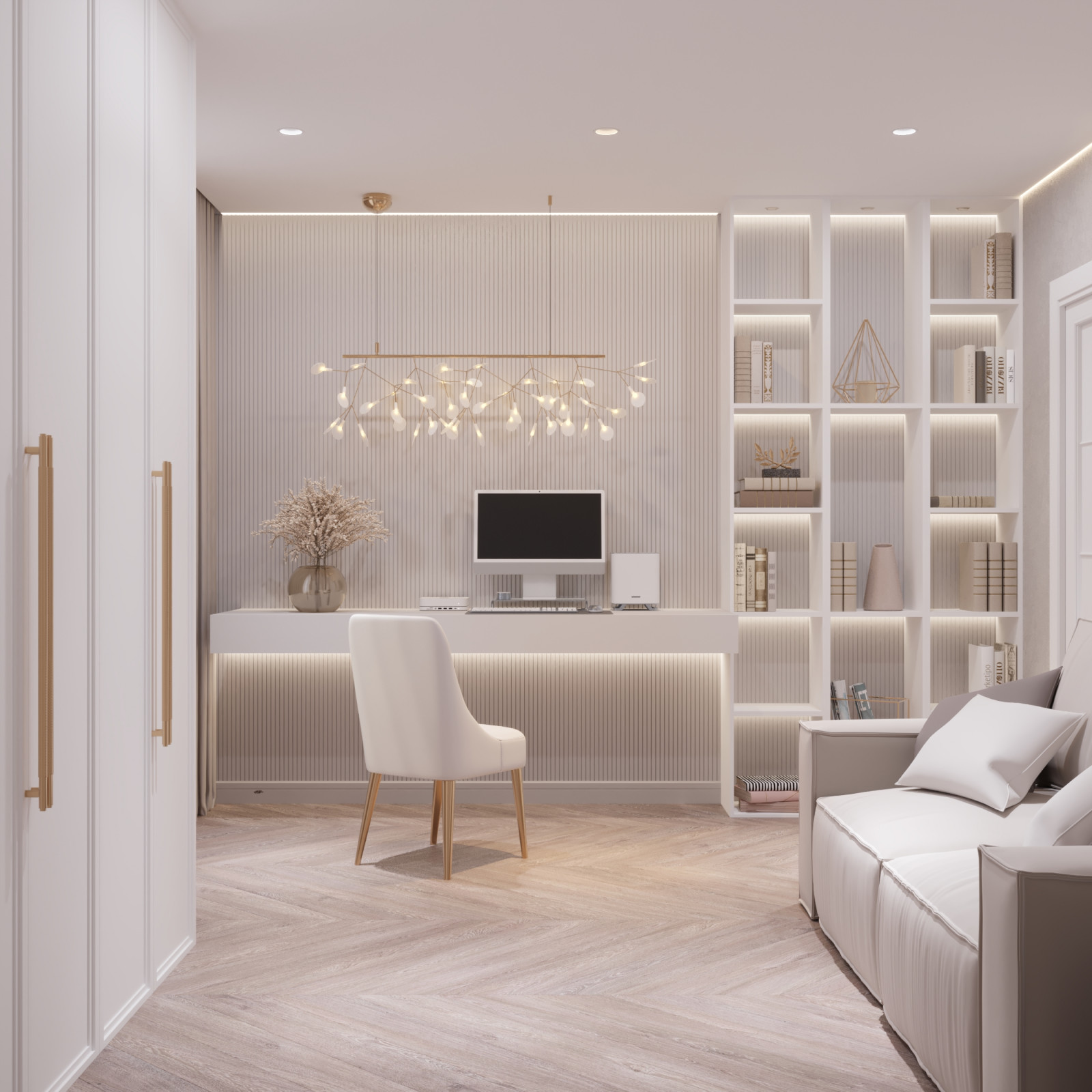 Обложка проекта: Дизайн интерьера квартиры в ЖК " Пять столиц"