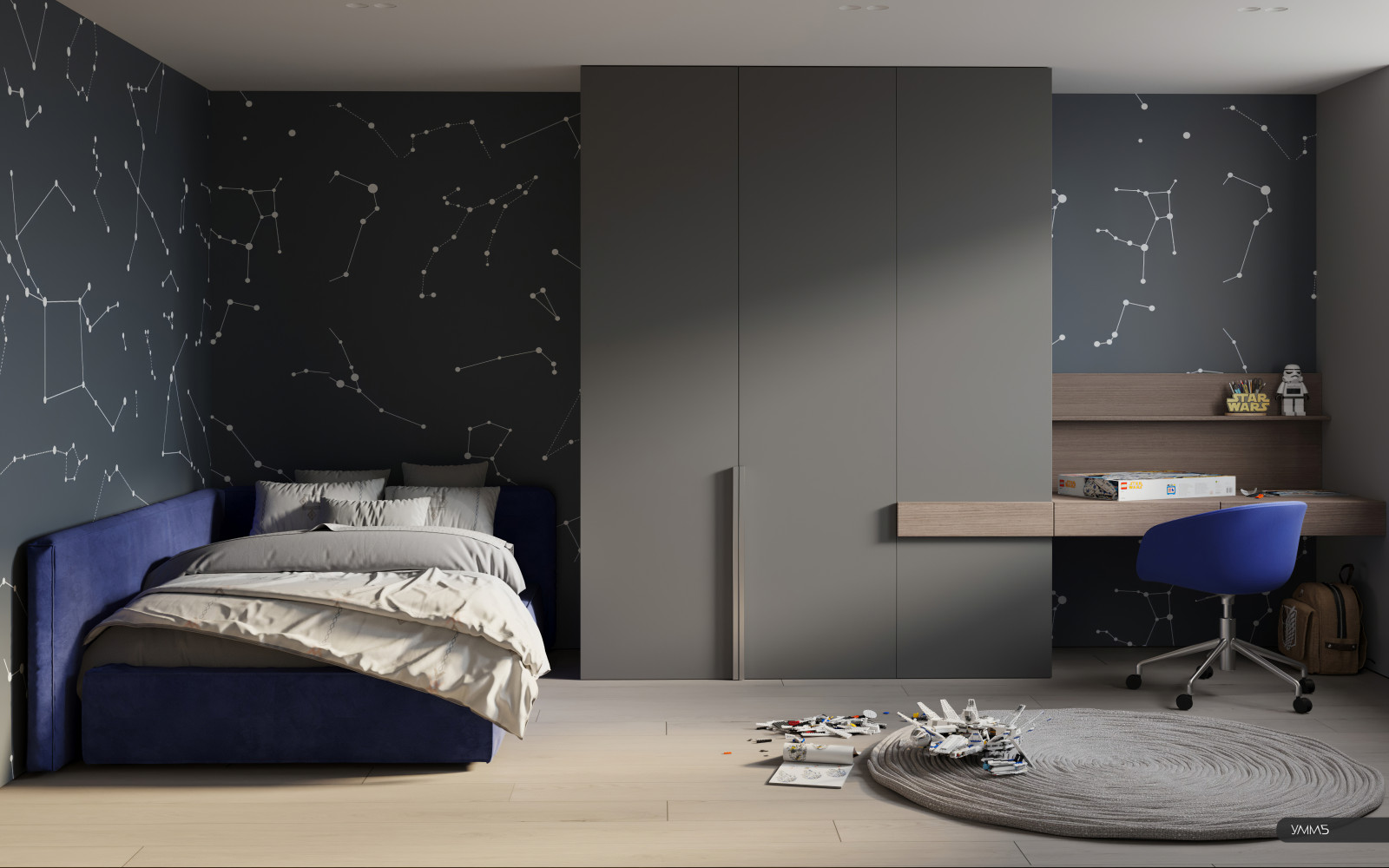 KOSMOS | Квартира 98 м²