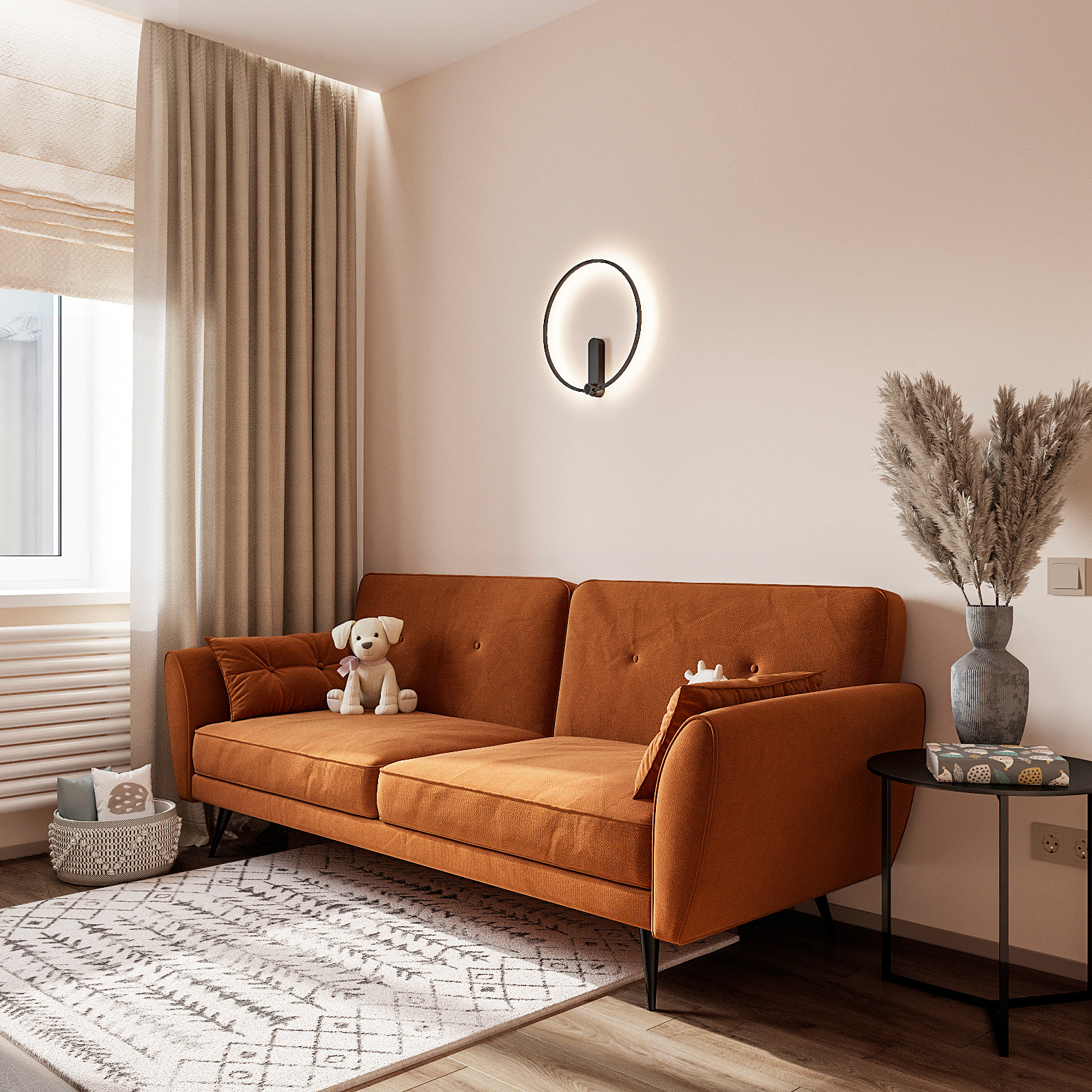 ЖК 7 Небо. Трехкомнатная квартира с панорамным видом