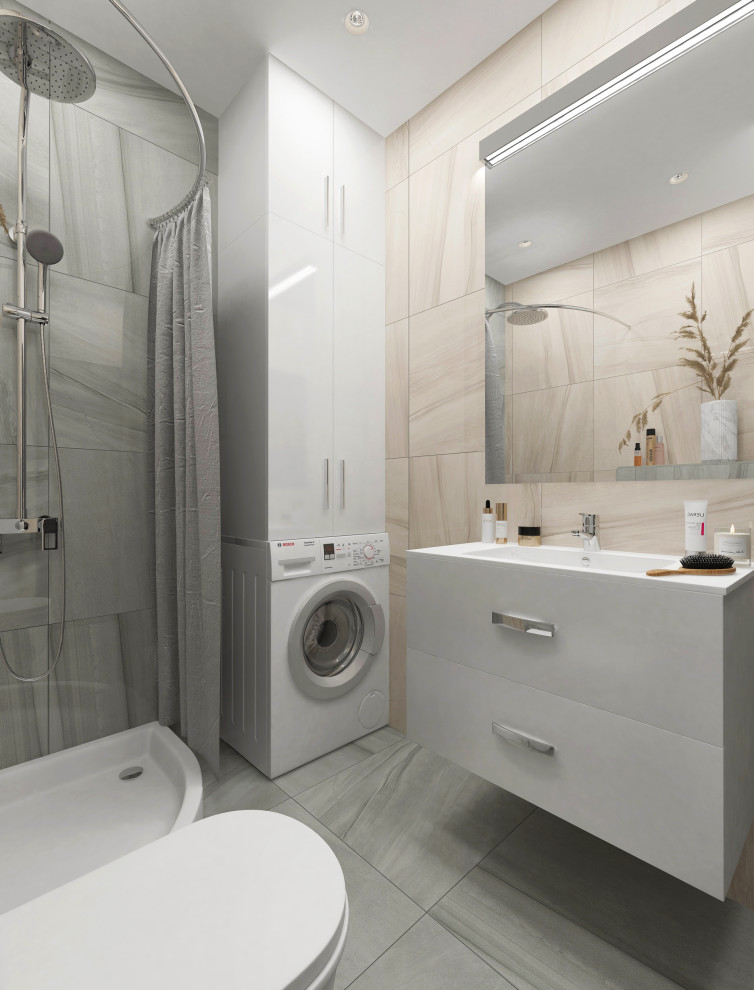 Квартира 100 кв.м. в жилом комплексе. Современный стиль.