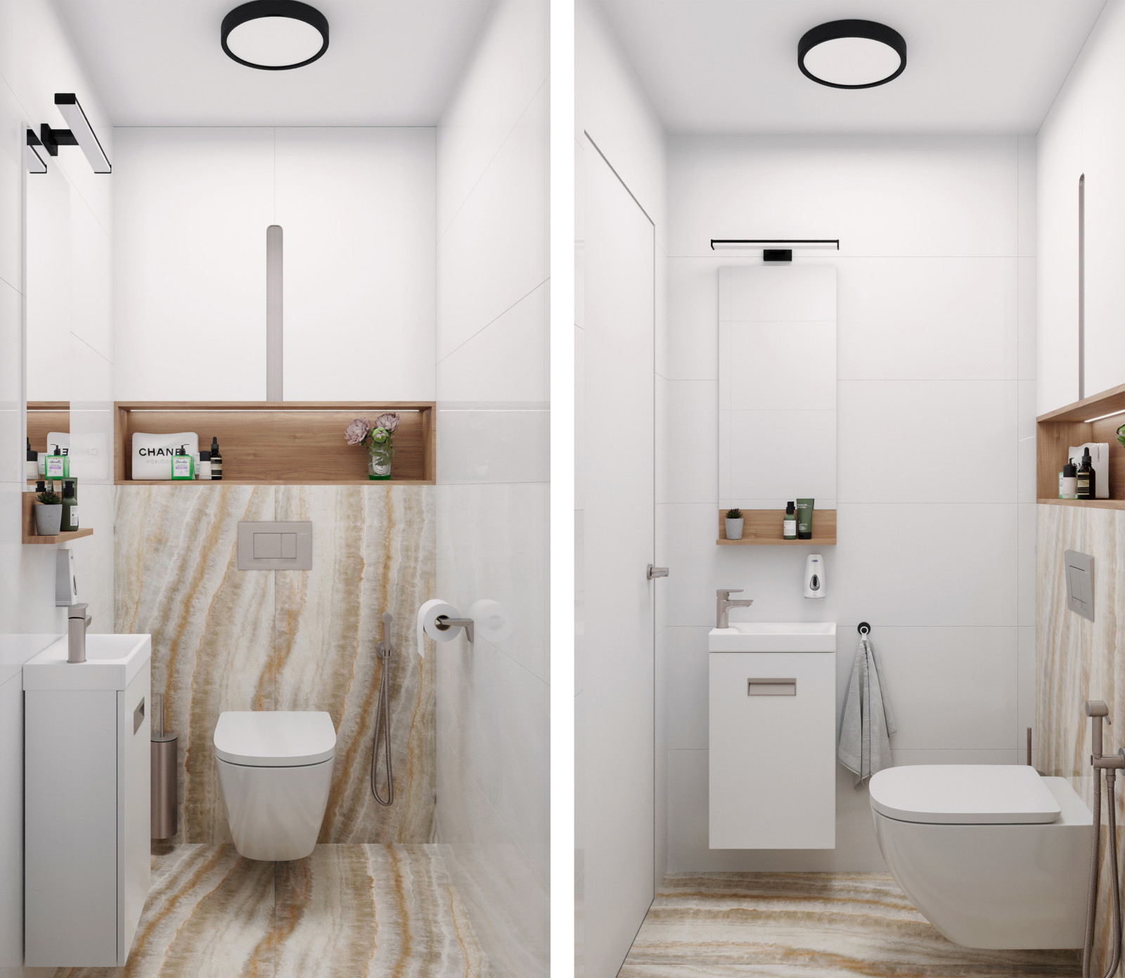 Современная классика; Новостройка в Москве; 70 м2