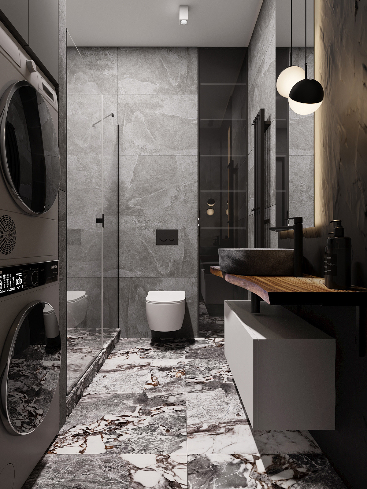 Интерьер в ЖК "Западный порт"