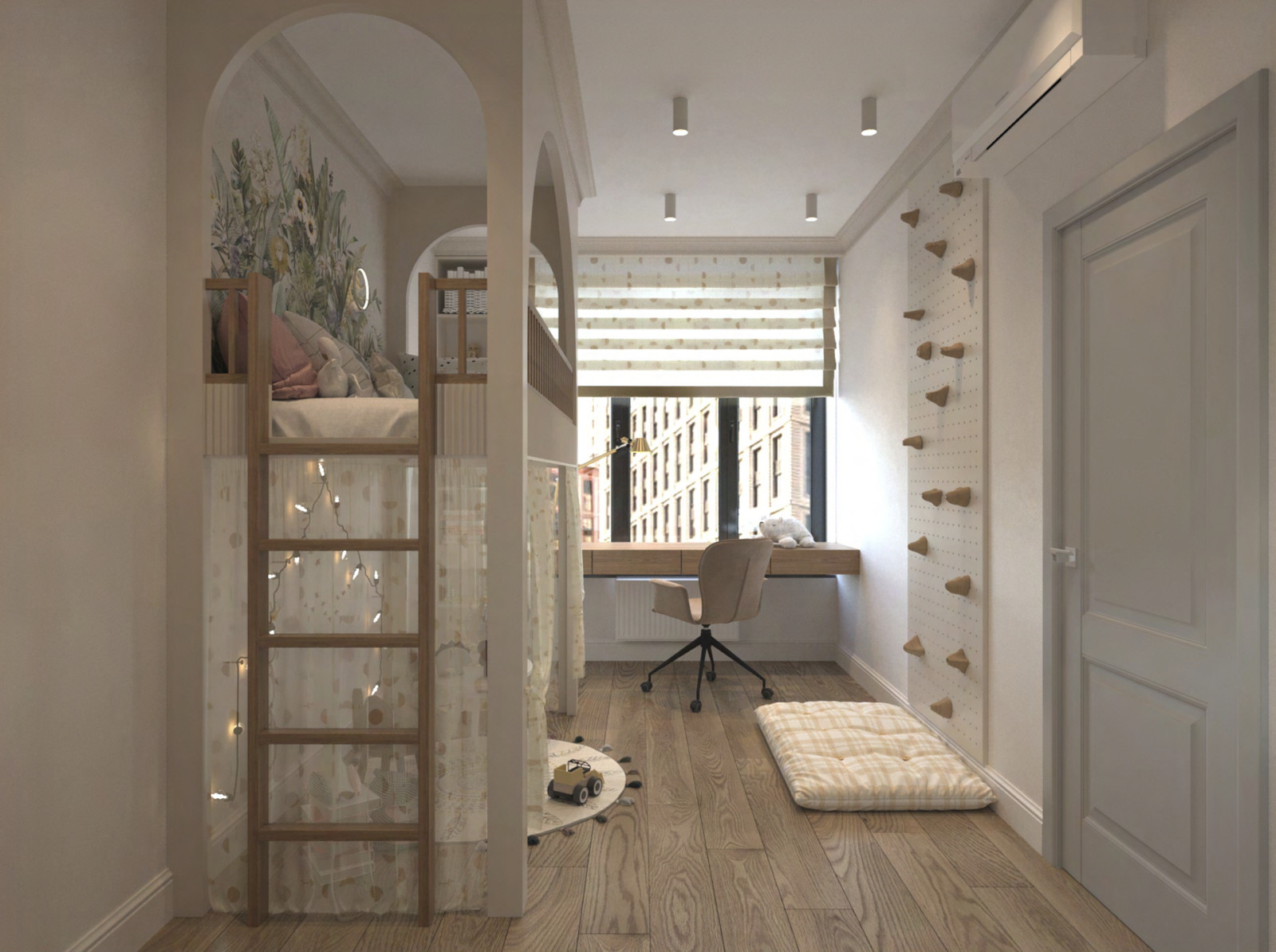 Дизайн проект ЖК Серебряный Фонтан 78м2