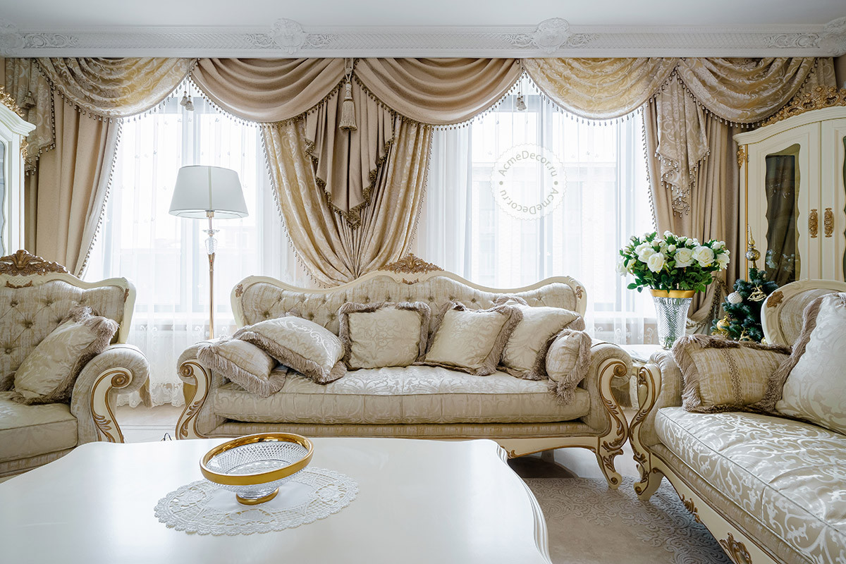 Классика в сливочных тонах на Кутузовском